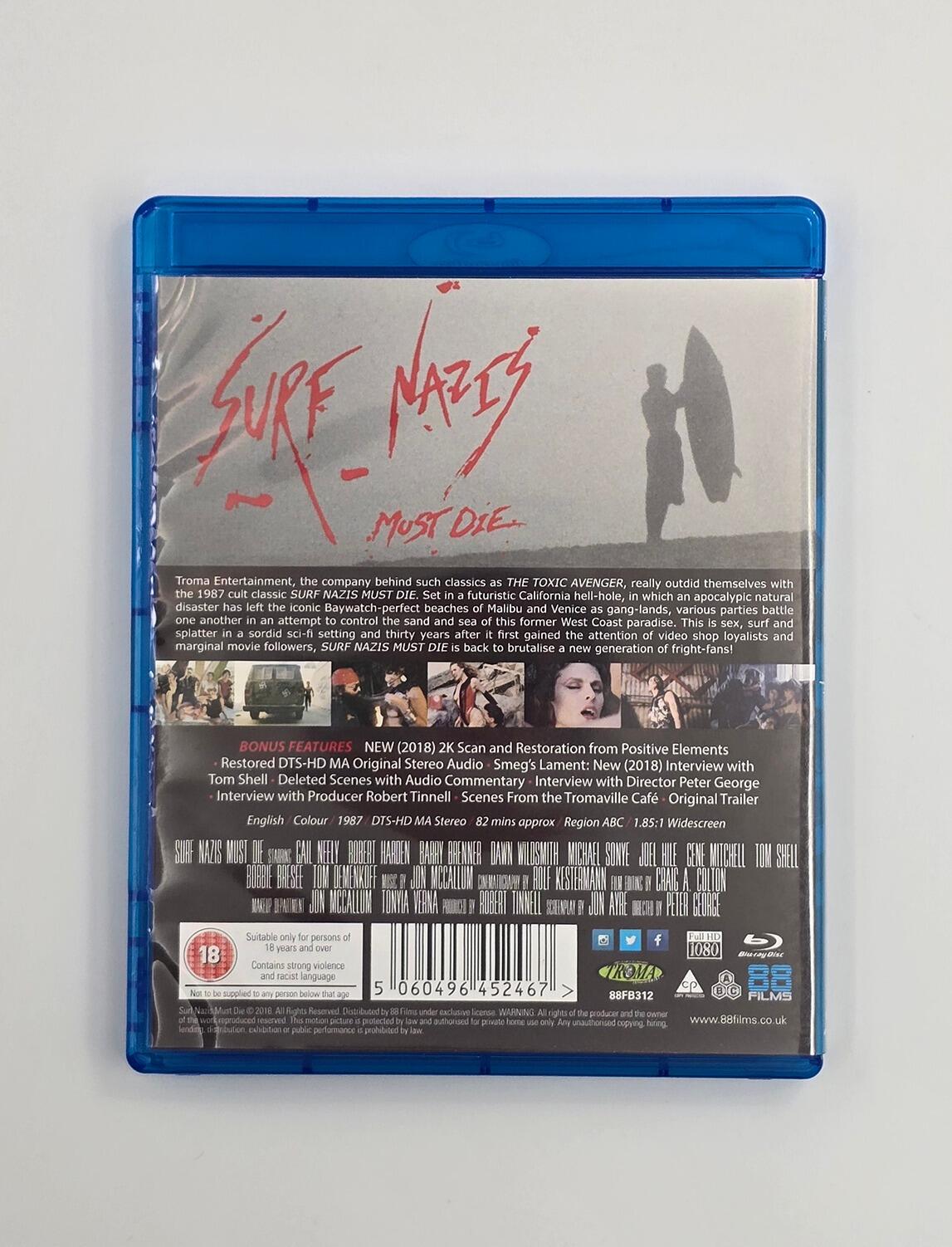Surf Nazis Must Die - Blu-Ray - Region B - [Pre-owned] - 88 Films - Item Image 2