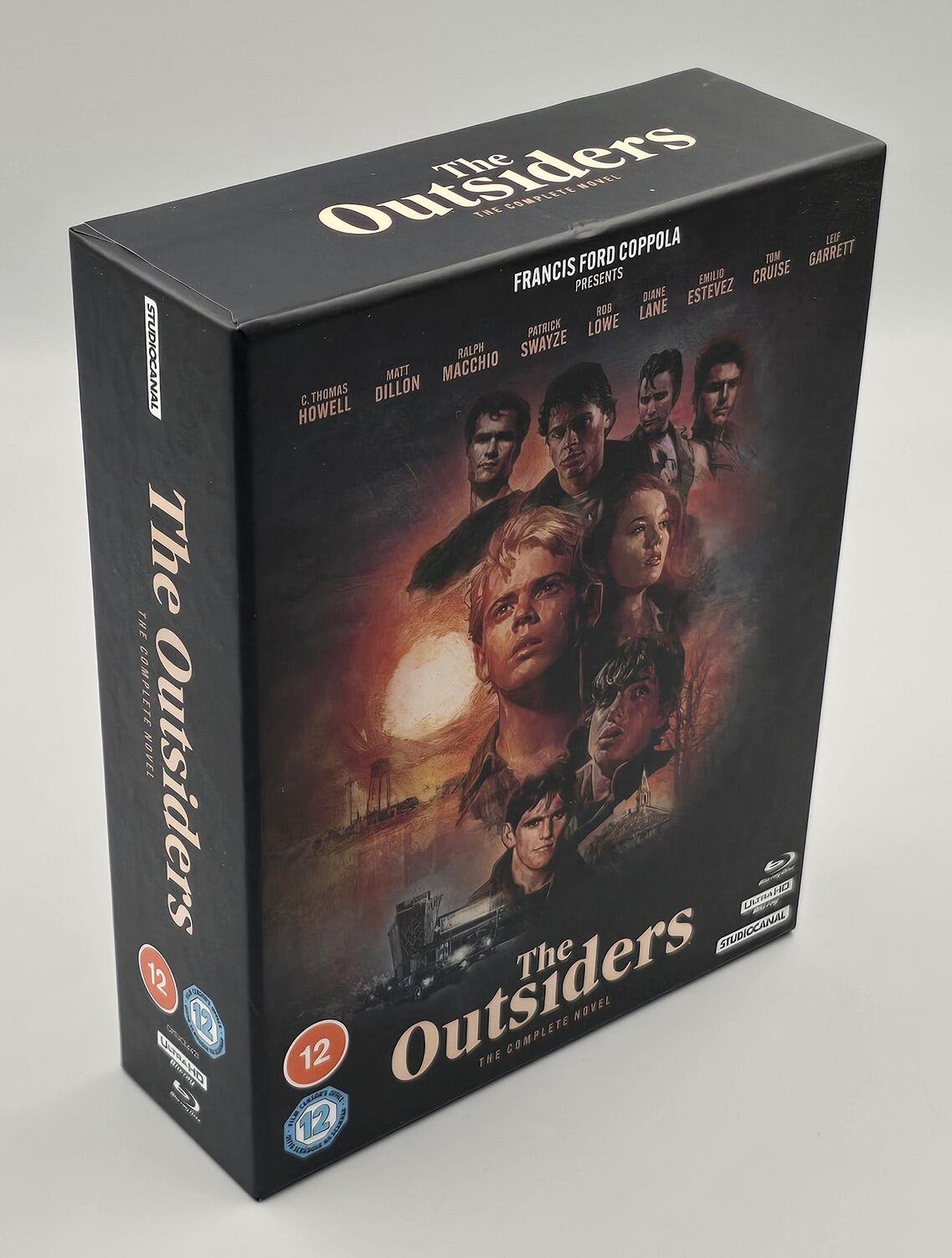 The Outsiders - Collectors Edition - Box Set - 4K UHD (Region Free) + Blu-Ray (Region B) - [Pre-owned] - Studio Canal - Item Image 1
