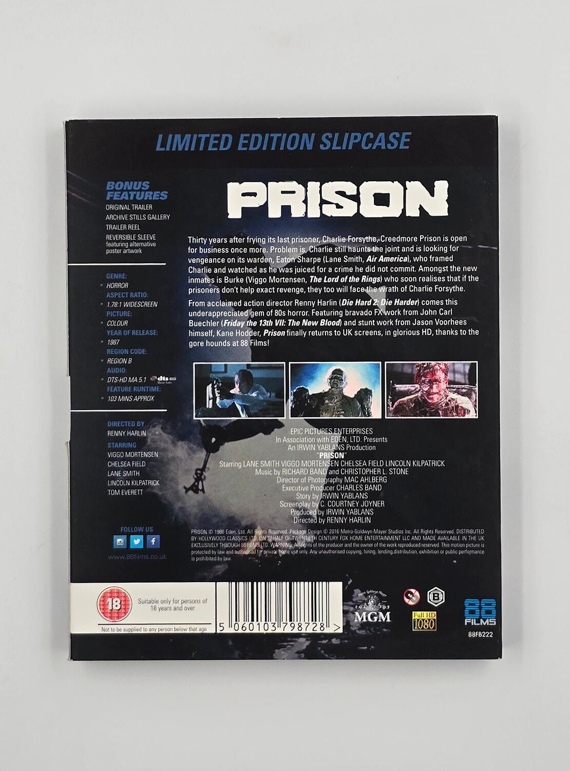 Prison - Slipcover - Blu-Ray - Region B - [Pre-owned] - 88 Films - Item Image 2