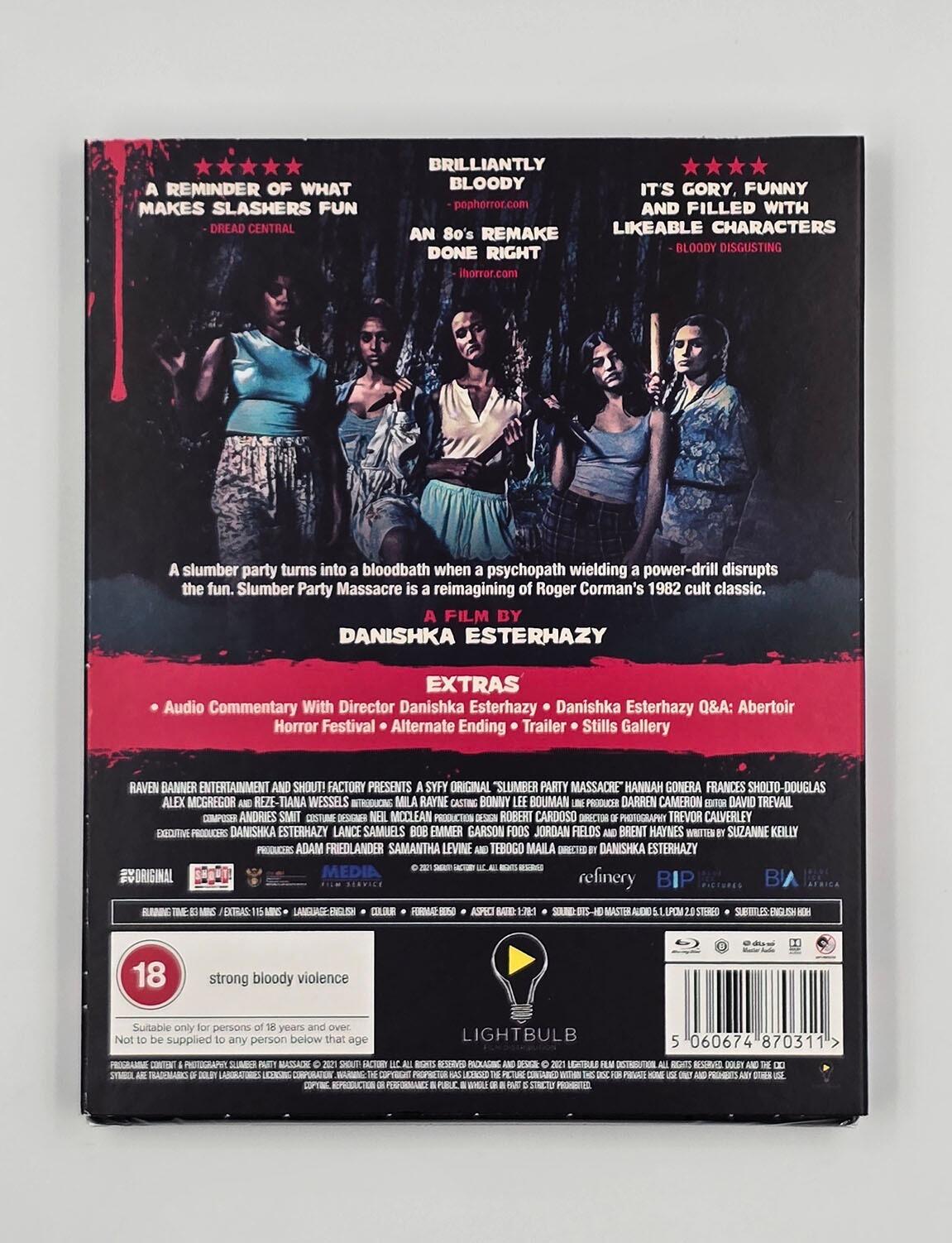 Slumber Party Massacre (2021) - Slipcover - Blu-Ray - Region B - [New] -  - Item Image 2