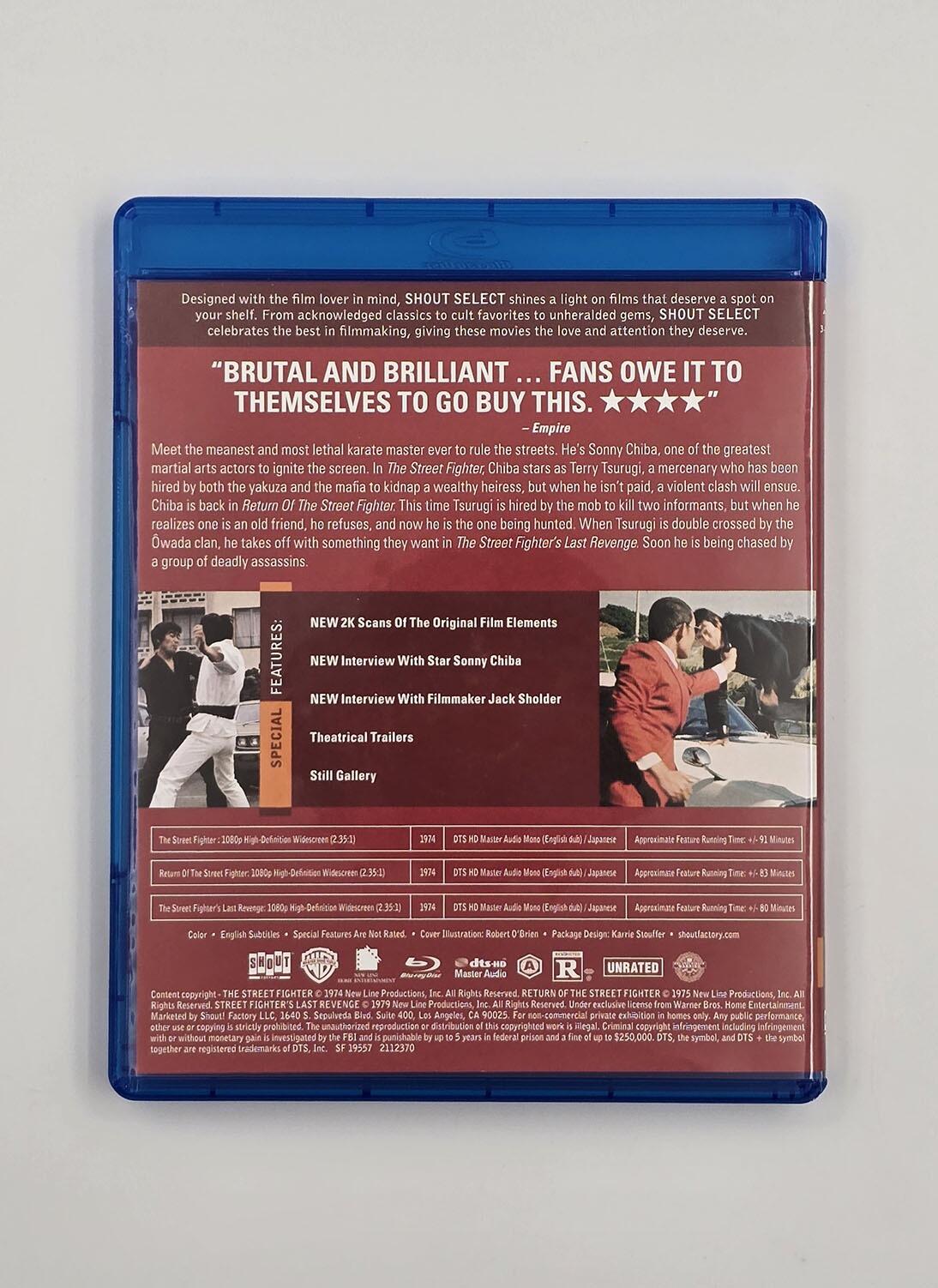The Street Fighter Collection - Slipcover - Blu-Ray - Region A - [Pre-owned] - Arrow Video - Item Image 4