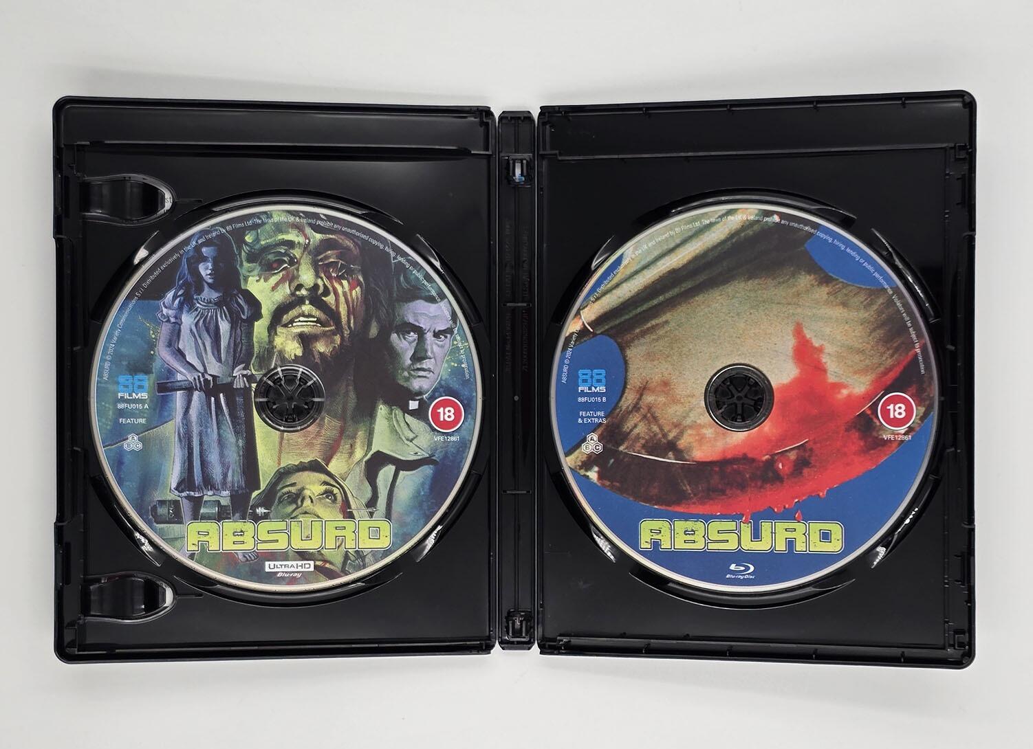 Absurd - 4K-UHD + Blu-Ray - Region Free - [Pre-owned] - 88 Films - Item Image 5