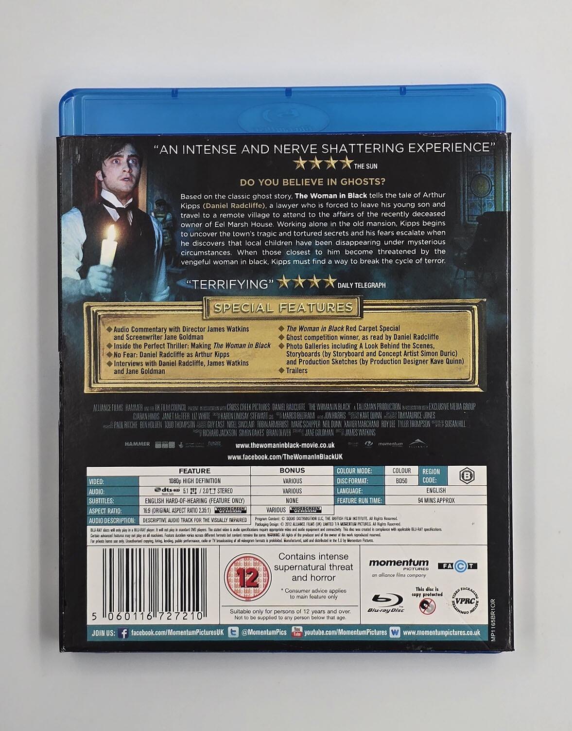 The Woman in Black (2012) - Lenticular Slipcover - Blu-Ray - Region B - [Pre-owned] - Momentum - Item Image 2