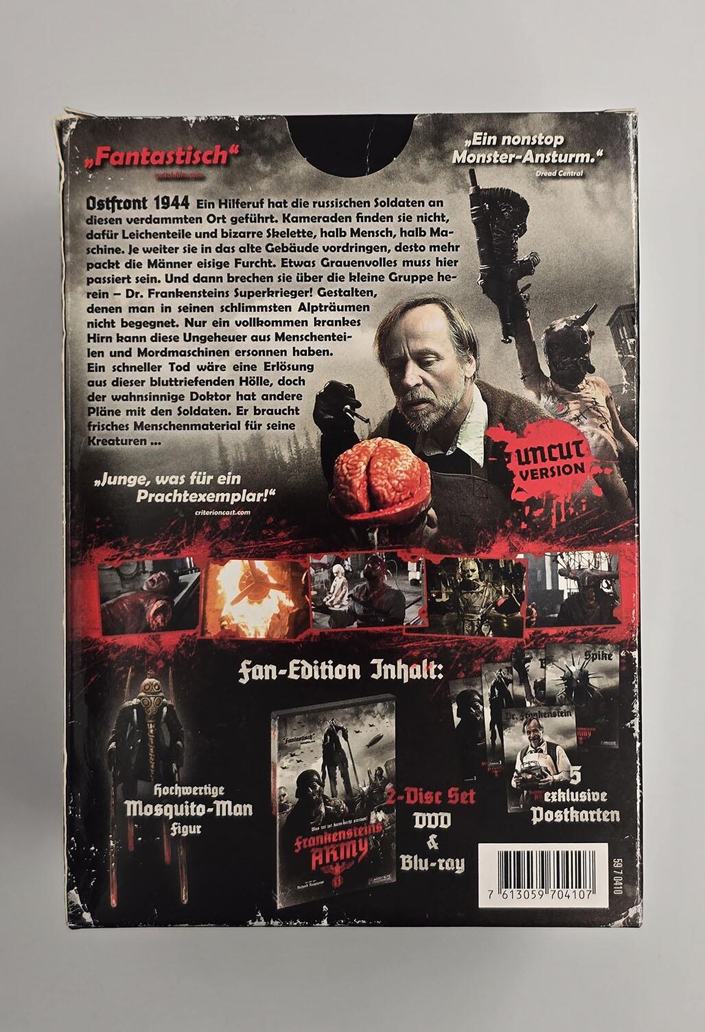 Frankenstein's Army - Limited Uncut Fan Edition - Box Set - Blu-Ray (Region B) + DVD (Region 2) - [Pre-owned] -  - Item Image 3