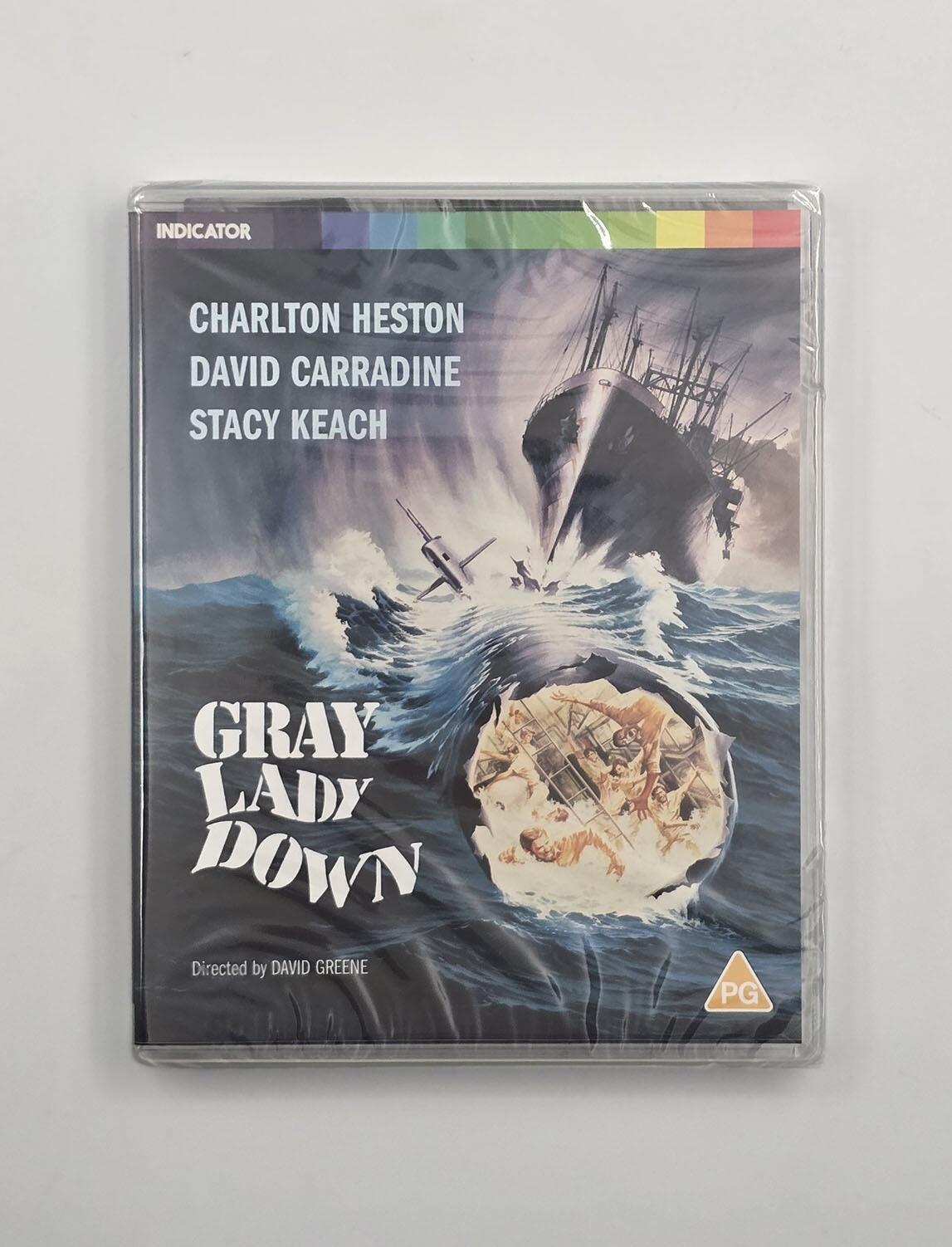 Gray Lady Down - Limited Edition - Blu-Ray - Region Free - [New] - Powerhouse Films - Item Image 1