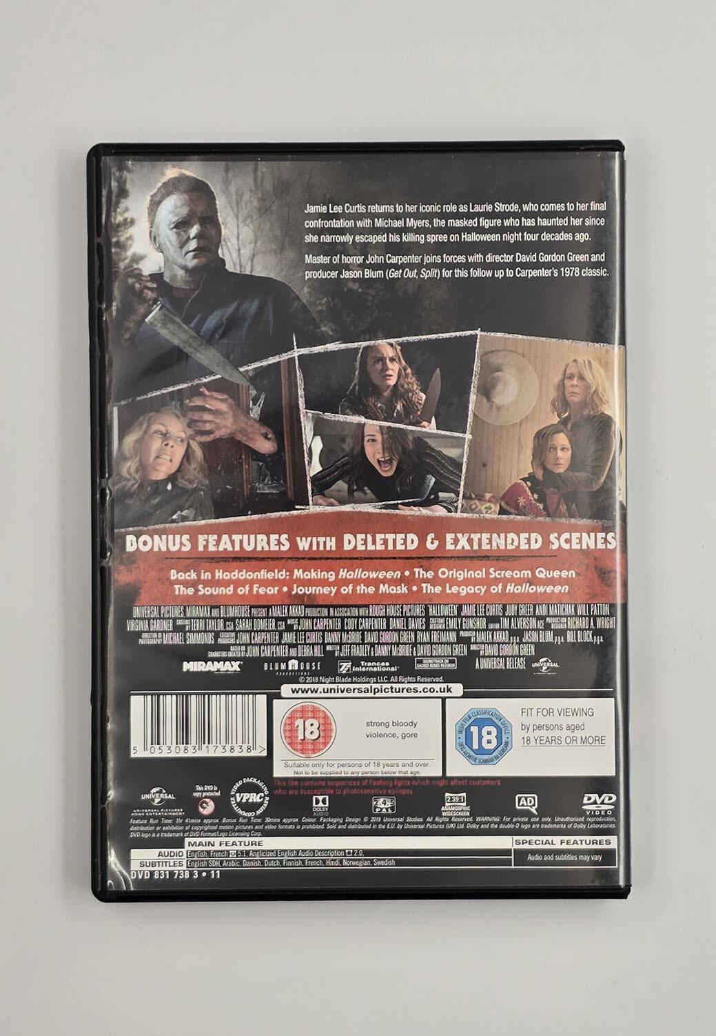 Halloween (2018) - DVD - Region 2 - [Pre-owned] - Universal - Item Image 2