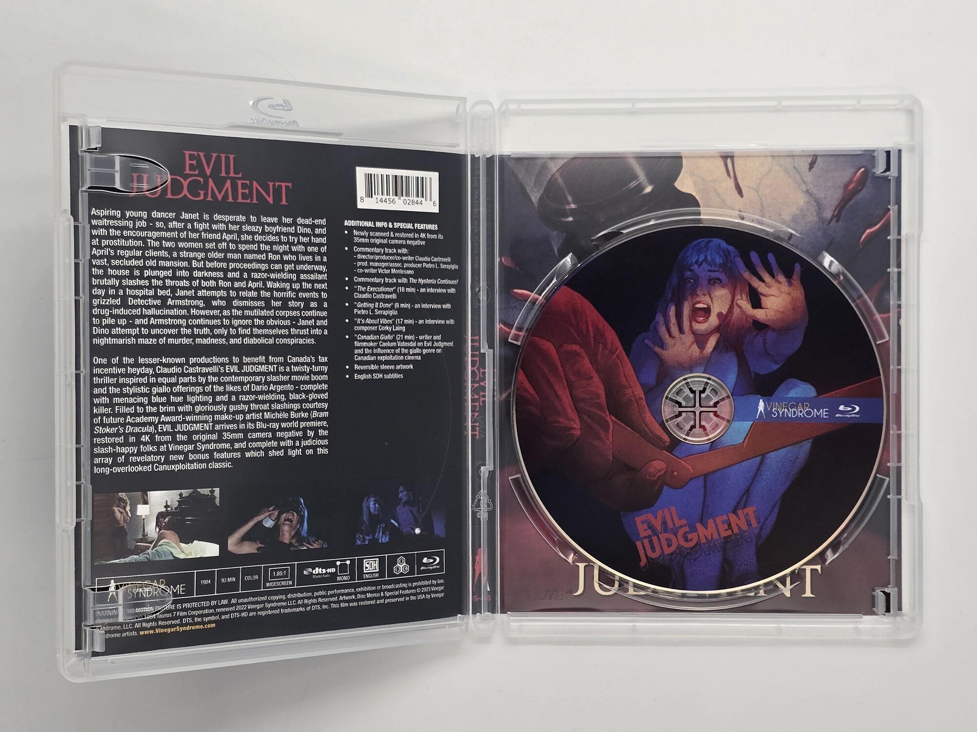 Evil Judgment - Slipcover - Blu-Ray - Region Free - [Pre-owned] - Vinegar Syndrome - Item Image 5