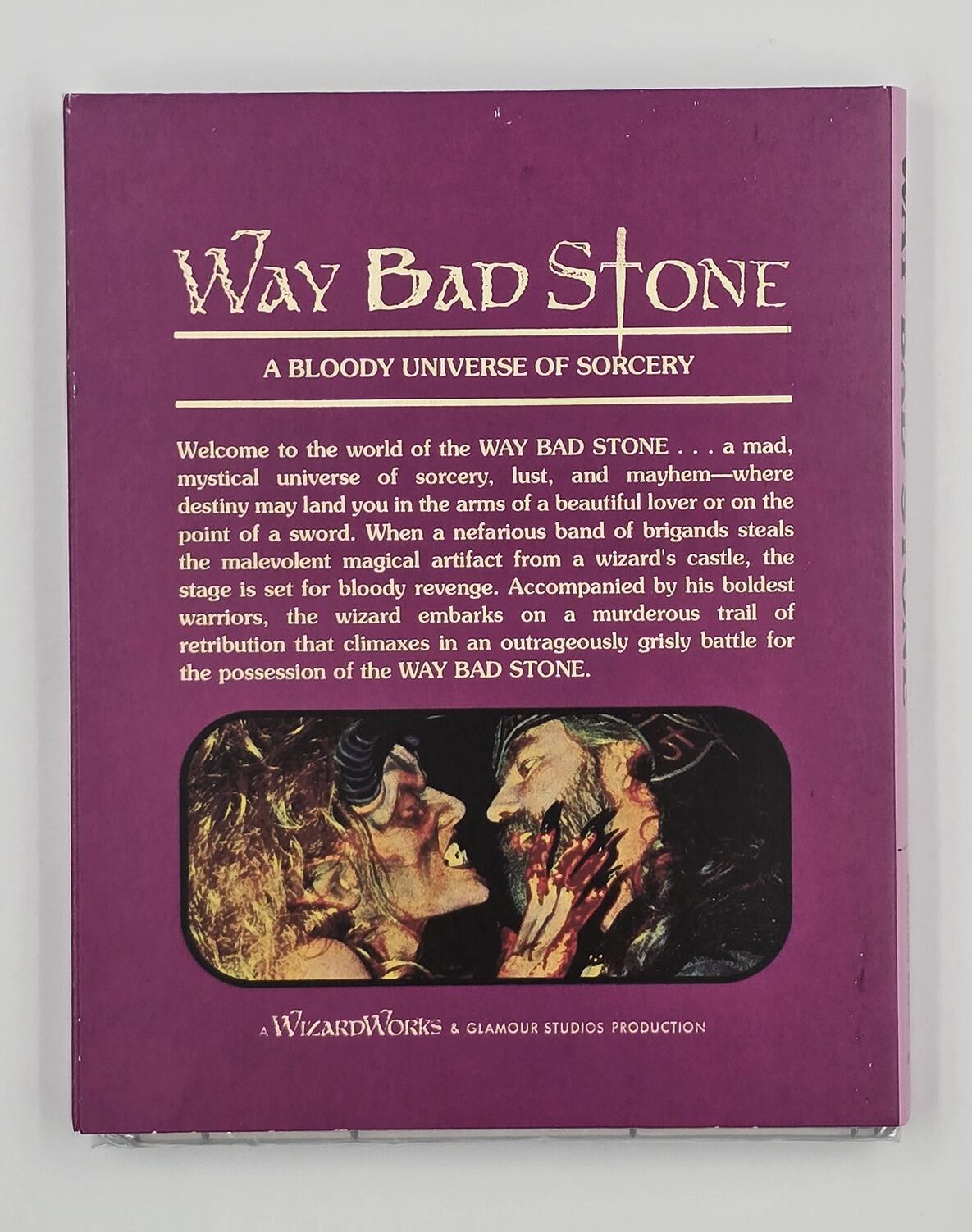 Way Bad Stone - Slipcover - Blu-Ray - Region Free - [New] - AGFA - Item Image 2