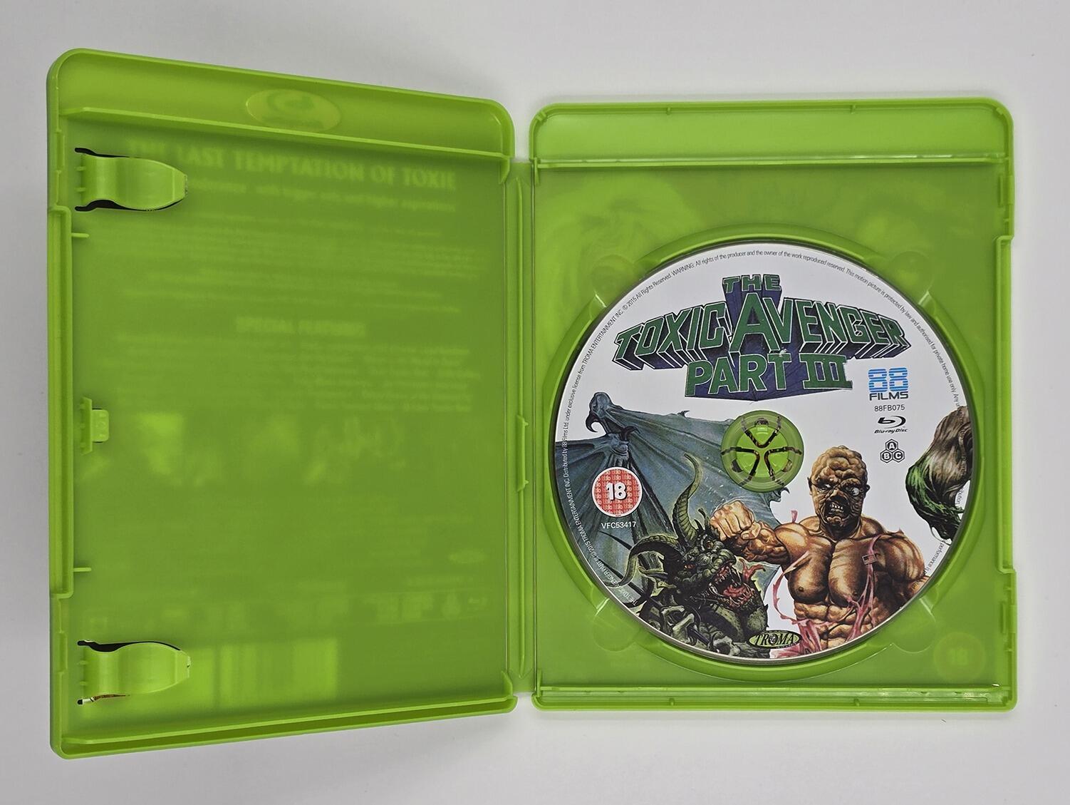 The Toxic Avenger Part III: The Last Temptation of Toxie - Blu-Ray - Region Free - [Pre-owned] - 88 Films - Item Image 3