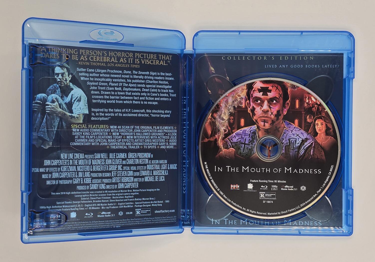 In the Mouth of Madness - Slpicover - Blu-Ray - Region A - [Pre-Owned] - Shout! Factory - Item Image 5