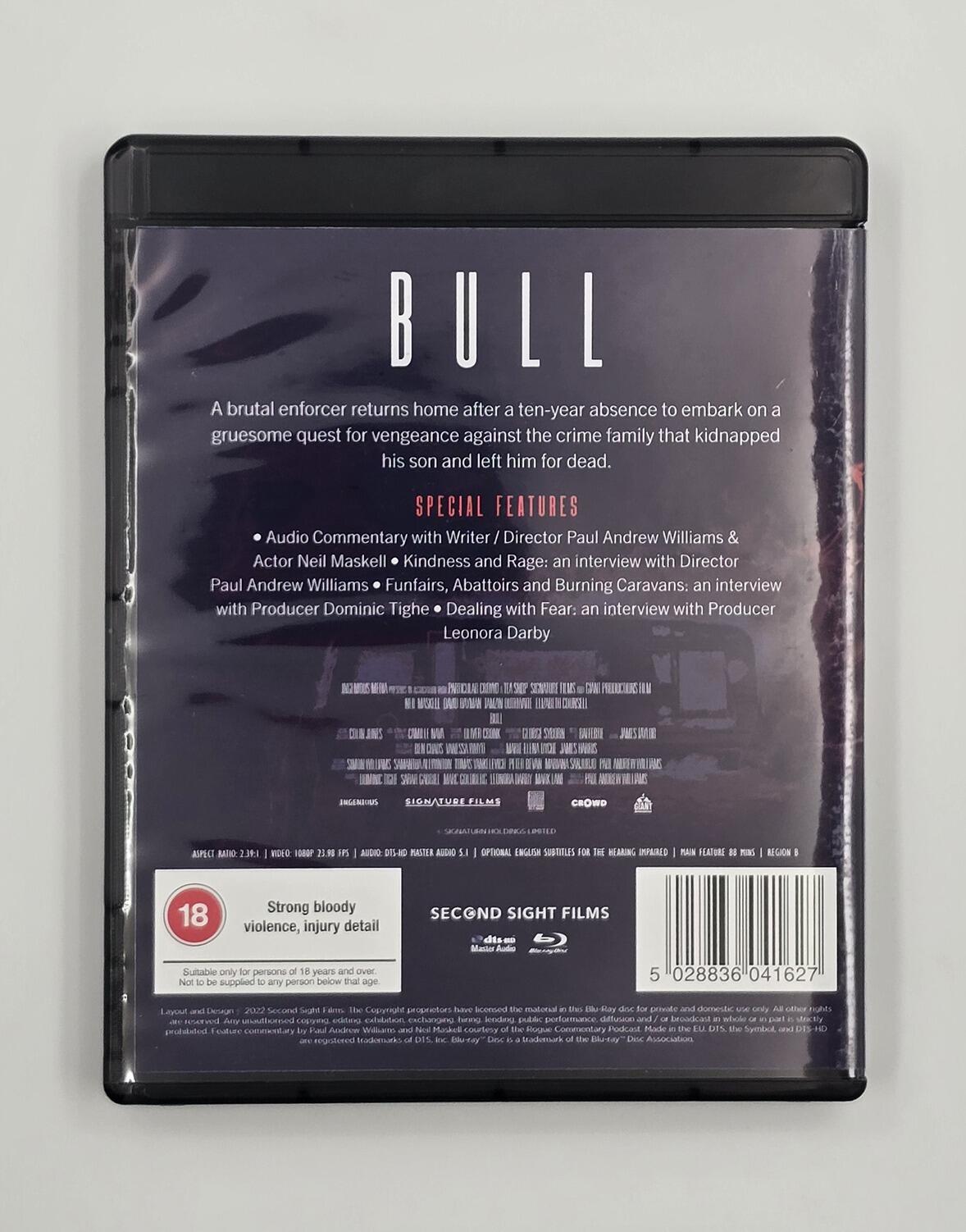 Bull - Limited Edition - Box Set - Blu-Ray - Region B - [Pre-owned] - Second Sight Films - Item Image 4