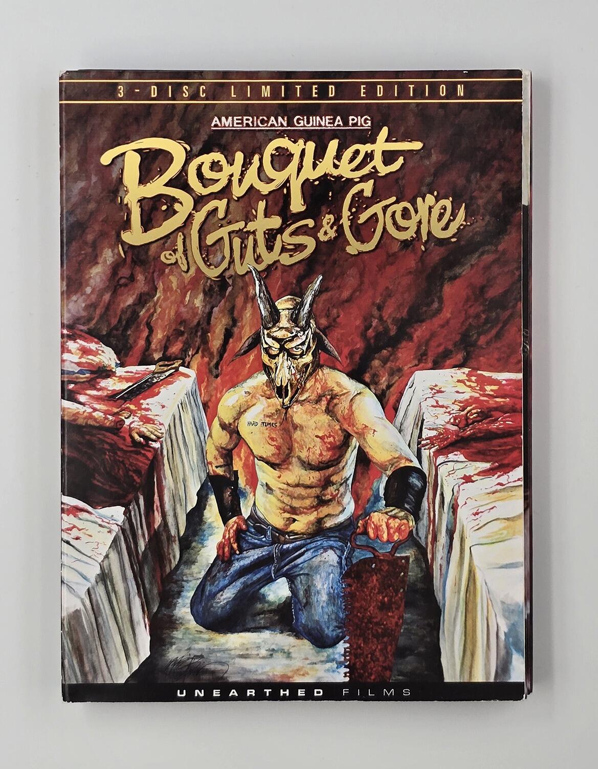 American Guinea Pig: Bouquet of Guts & Gore - Limited Edition - Digipack - DVD - Region 1 - [Pre-Owned] - Unearthed Films - Item Image 1