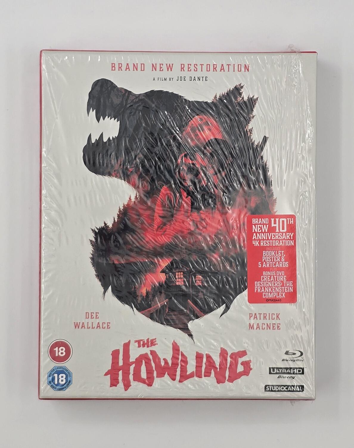 The Howling - Box Set - 4K UHD (Region Free) - Blu-Ray (Region B) + DVD (Region 2) - [Pre-owned] - Studio Canal - Item Image 1