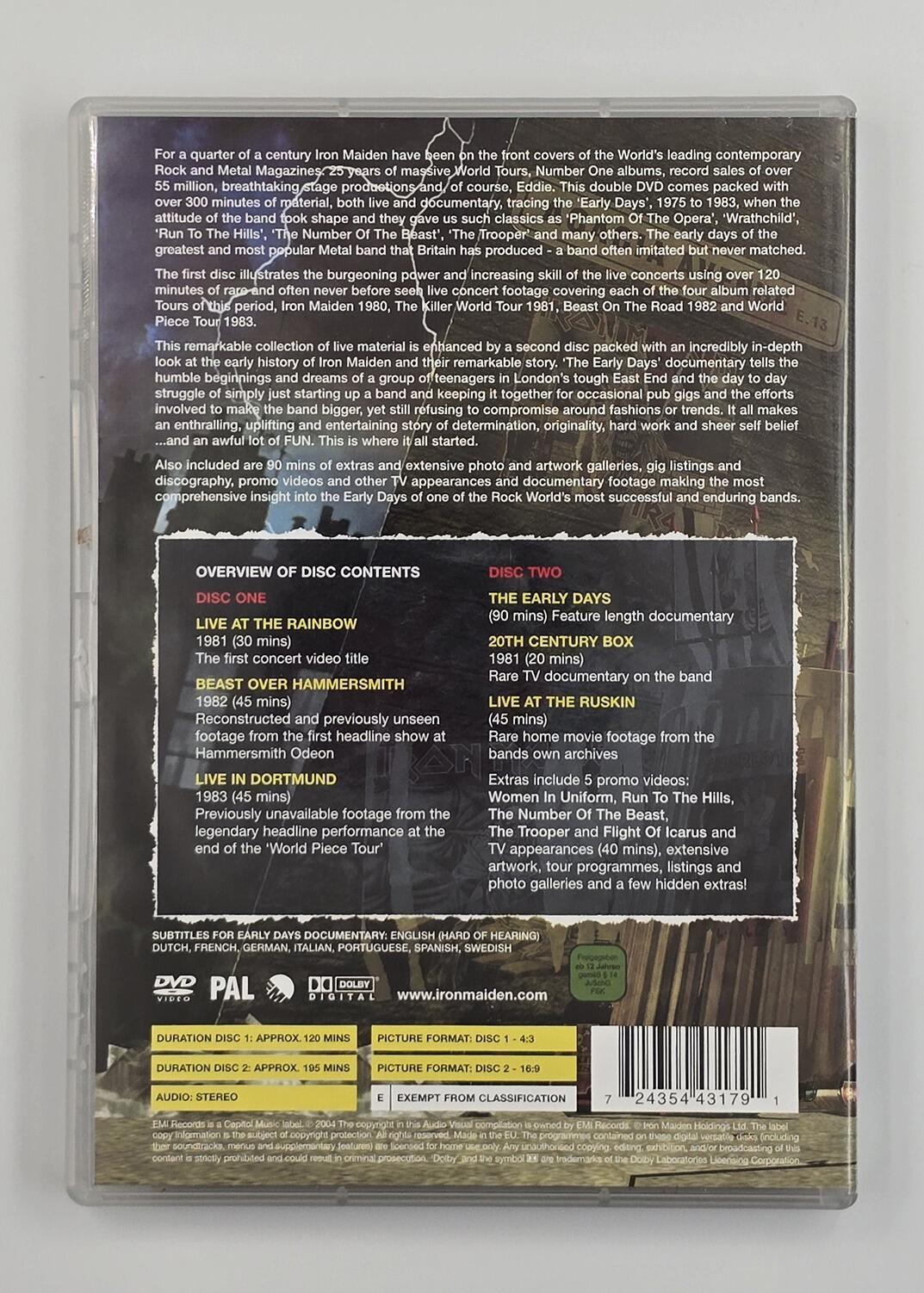 Iron Maiden: The Early Days - DVD - Region Free - [Pre-owned] -  - Item Image 2