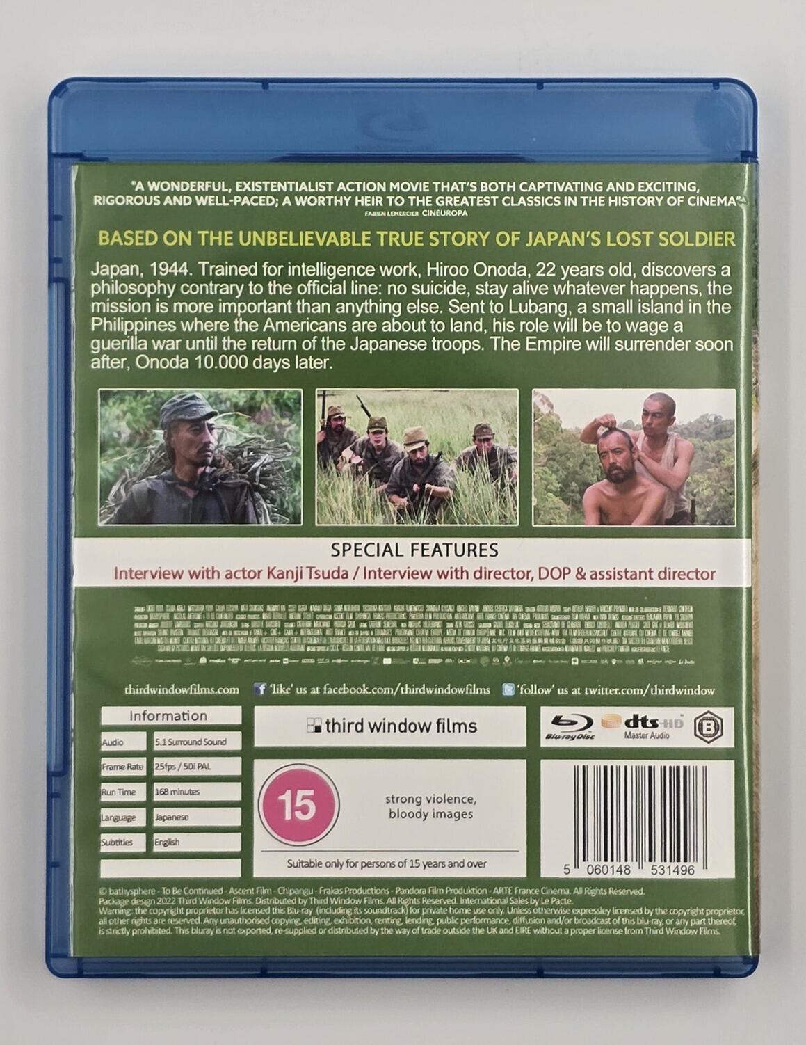 Onoda: 10,000 Nights in the Jungle - Blu-Ray - Region B - [Pre-owned] - Third Window Films - Item Image 2