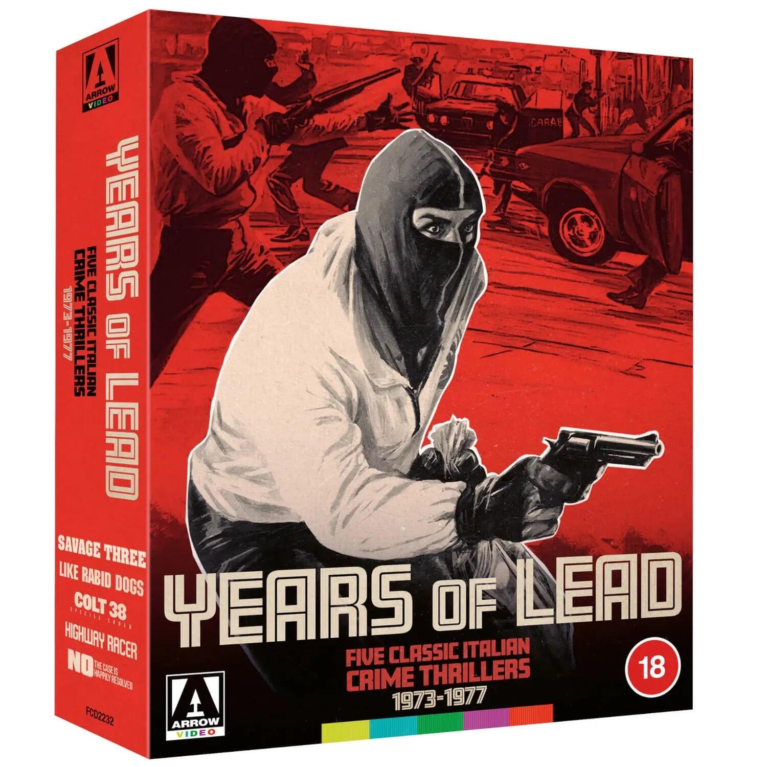 Years Of Lead: Five Classic Italian Crime Thrillers 1973-1977 - Box Set - Blu-Ray - Region B - [New] - Arrow Video - Item Image 2