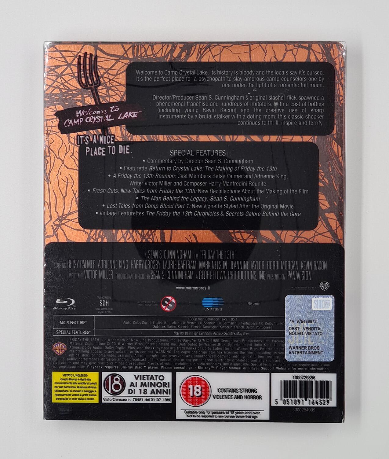 Friday the 13th - Mondo X Steelbook - Blu-Ray - Region Free - [Pre-Owned] - Warner - Item Image 4