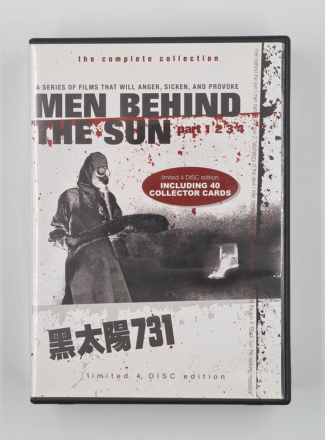 Men Behind The Sun: The Complete Collection - Limited Edition - DVD Region  Free - [Pre-owned]