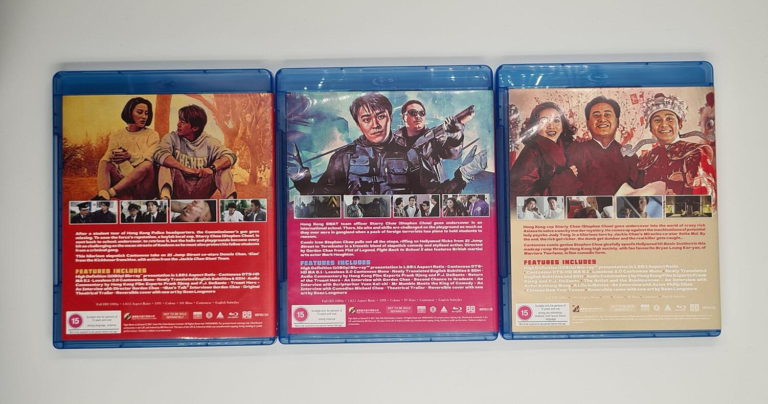 Fight Back To School Trilogy - Limited Edition - Box Set - Blu-Ray - Region B - [Pre-owned] - 88 Films - Item Image 4