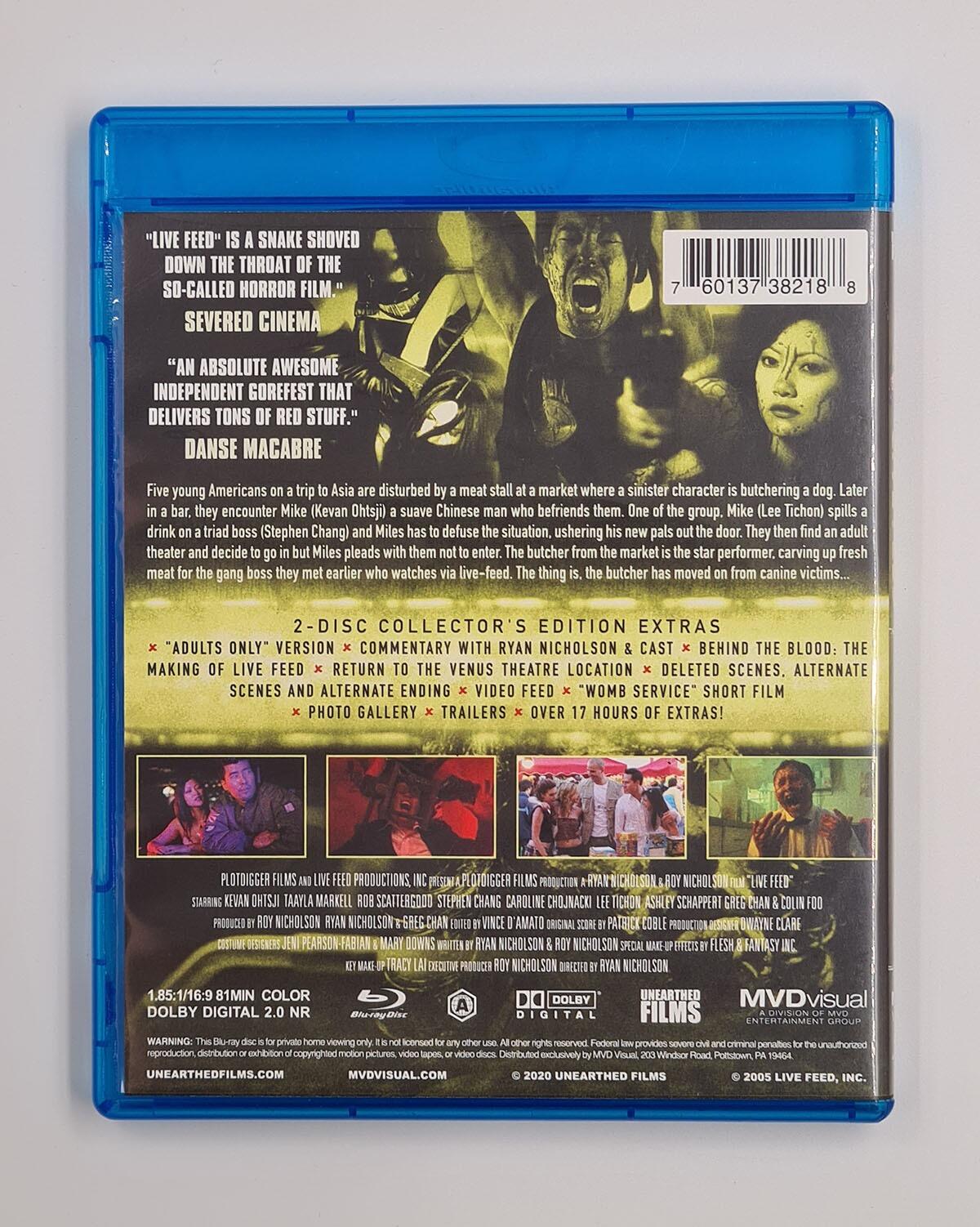 Live Feed - Blu-Ray - Region A - [Pre-owned] - Unearthed Films - Item Image 2
