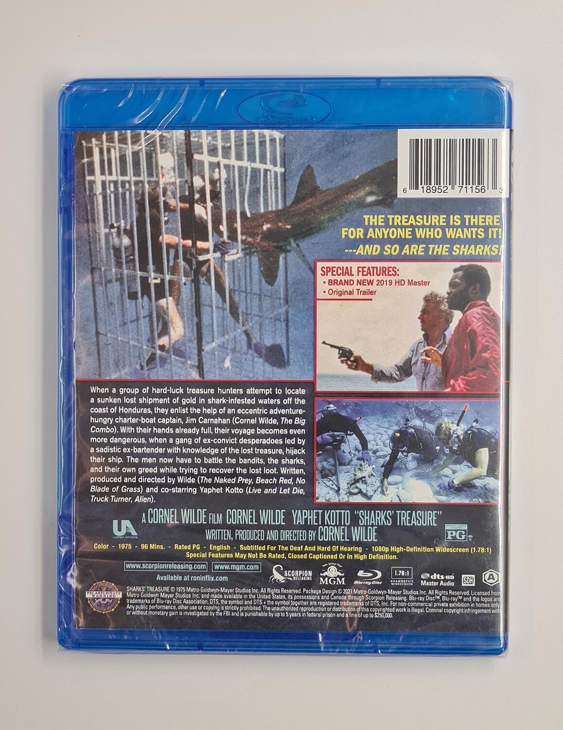 Sharks' Treasure - Blu-Ray - Region A - [New] - Scorpion Releasing - Item Image 2