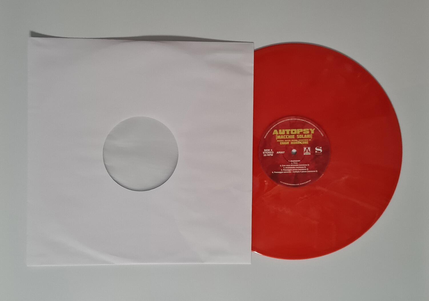 Autopsy (Macchie Solari) Original Motion Picture Soundtrack - 2x Red Marbled Vinyl - [Pre-owned] -  - Item Image 4