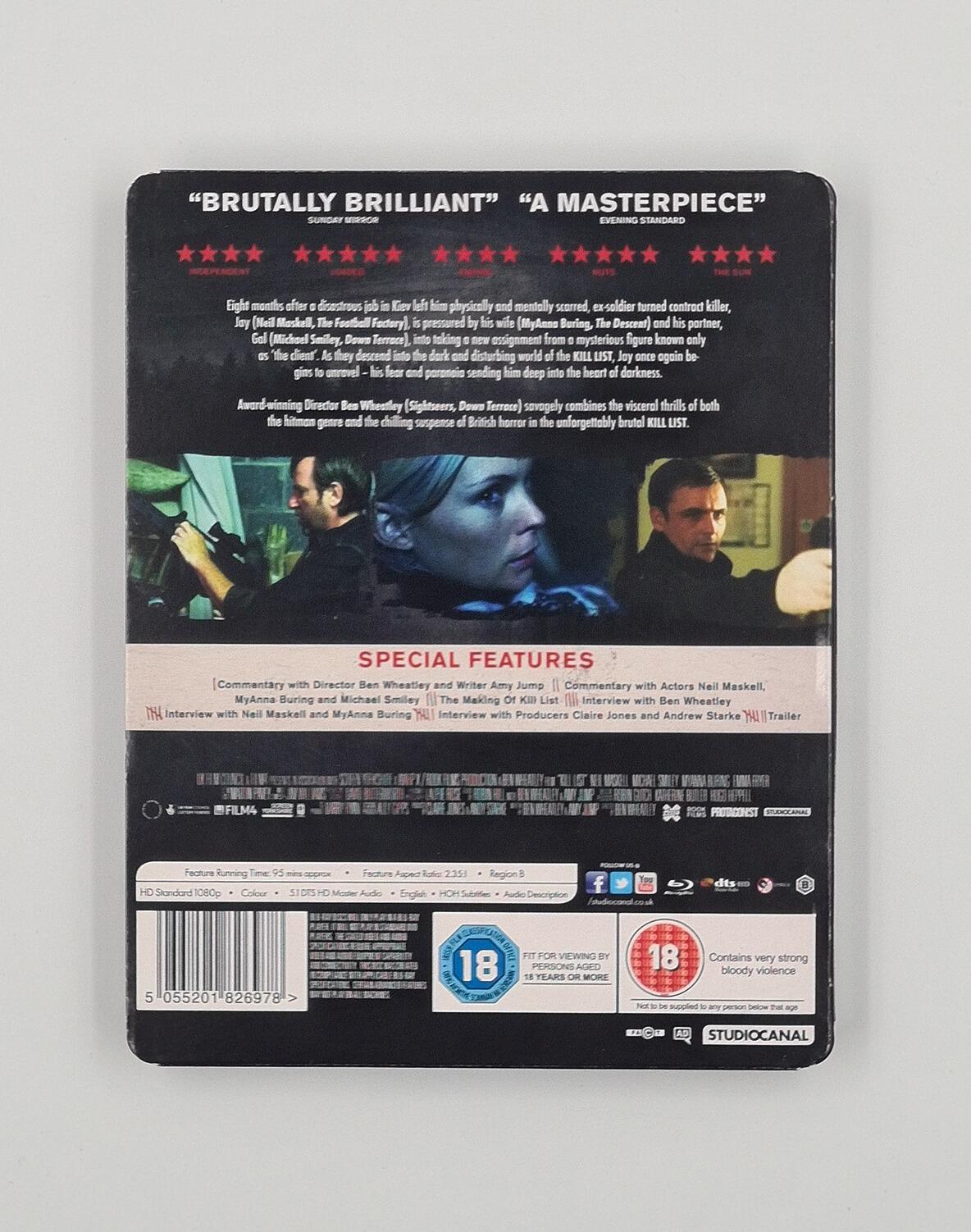 Kill List - Limited Edition - Steelbook - Blu-Ray - Region B - [Pre-owned] - Studio Canal - Item Image 2