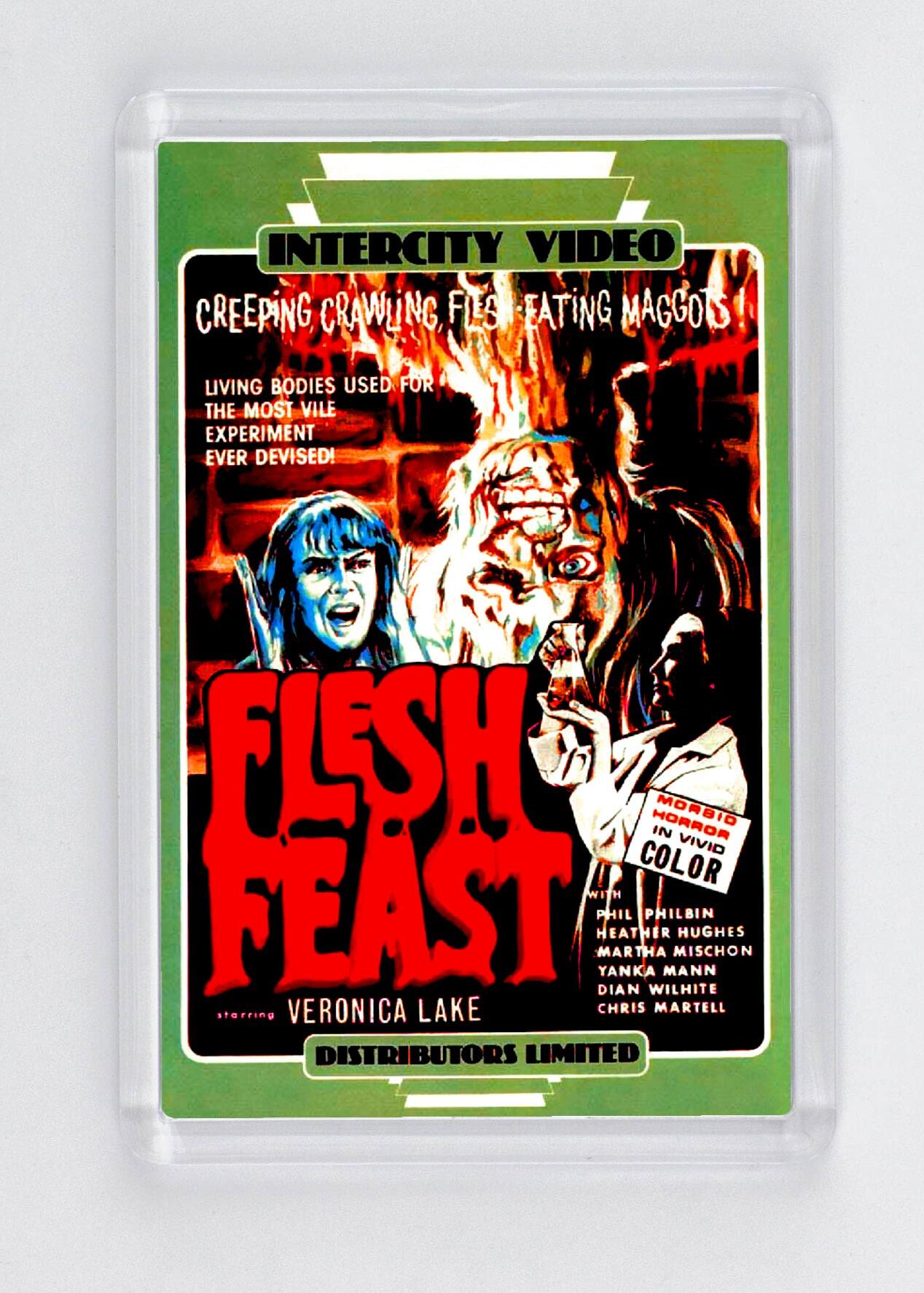 Flesh Feast - Fridge Magnet - (70mm x 45mm) - [CM-FM-7045-083] -  - Item Image 1