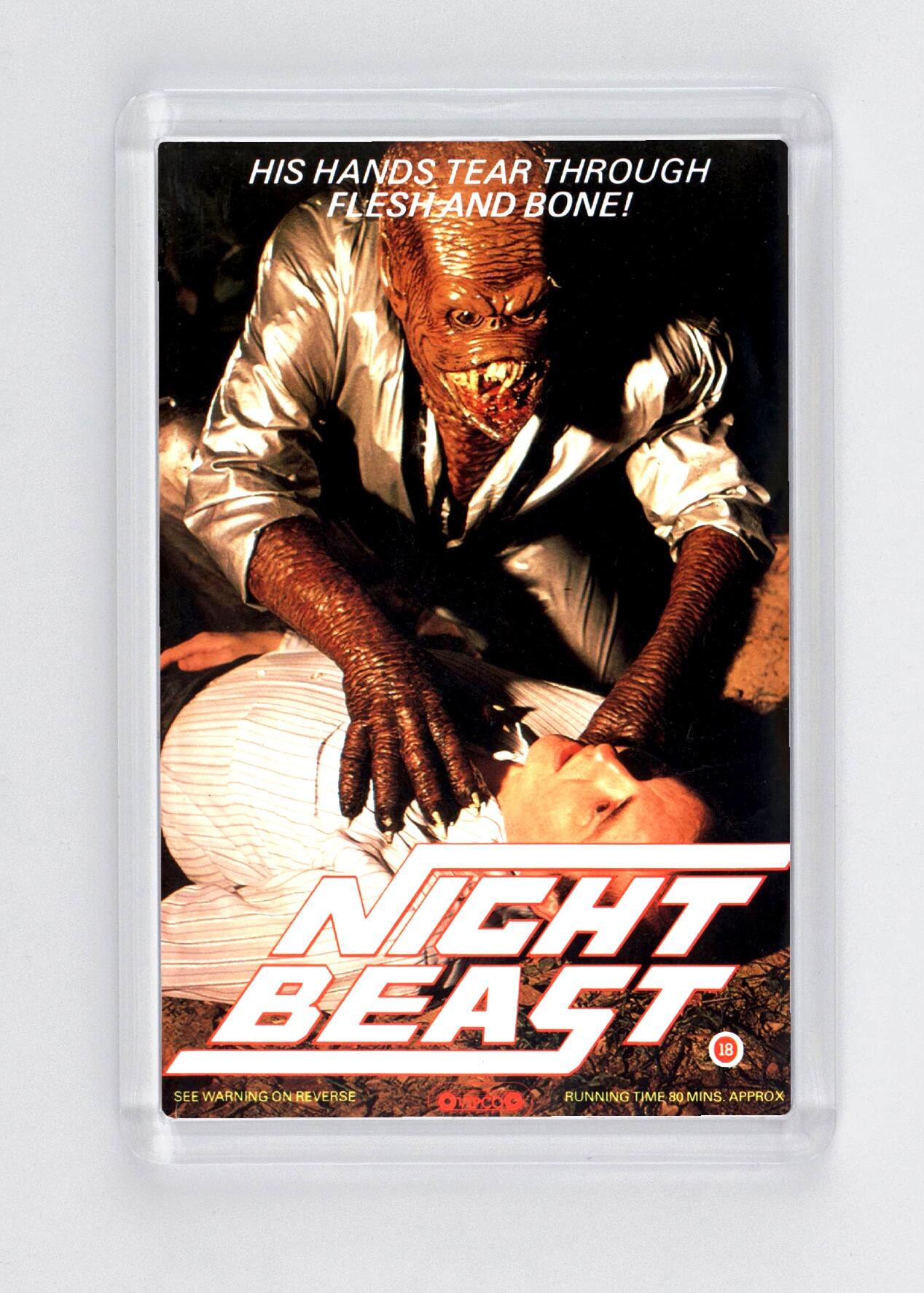 Night Beast - Fridge Magnet - (70mm x 45mm) - [CM-FM-7045-128] -  - Item Image 1