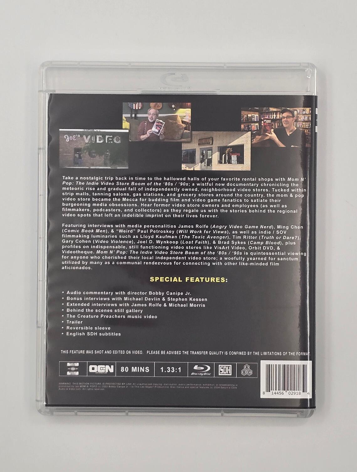 Mom n' Pop: The Indie Video Store Boom of the 80s/90s - Slipcover - Blu-Ray - Region Free - [Pre-owned] - Saturn's Core - Item Image 4