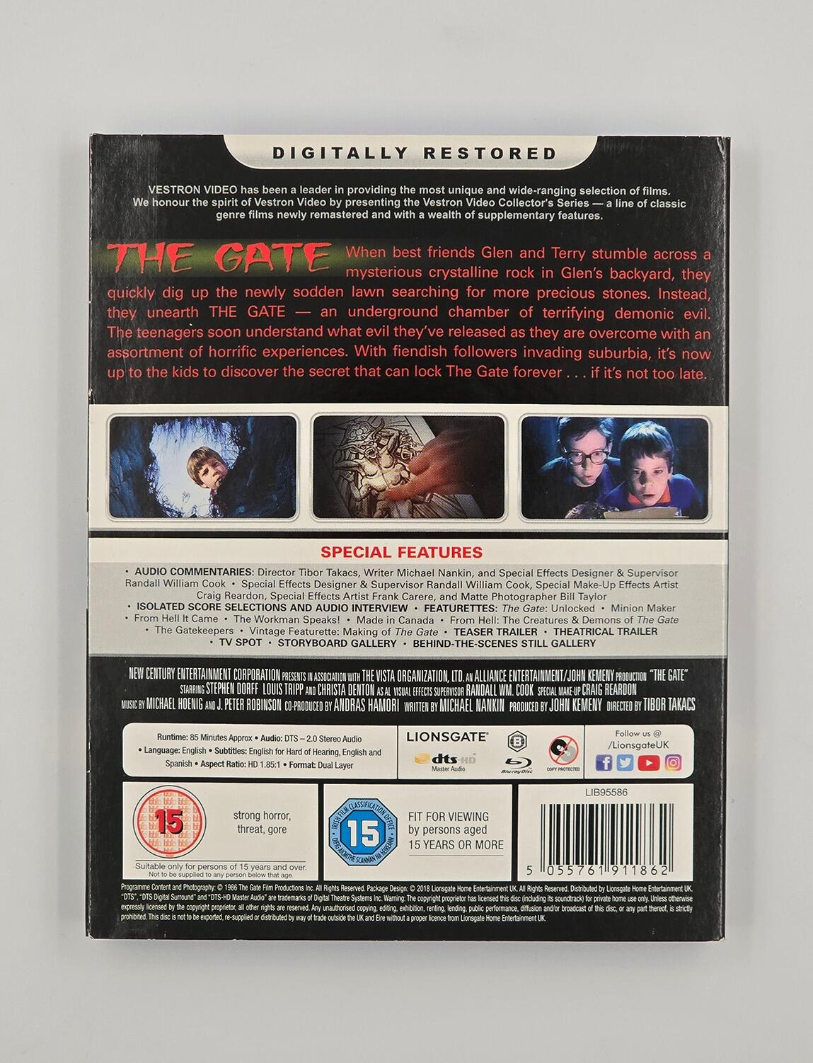 The Gate - Slipcover - Blu-Ray - Region B - [Pre-owned] - Lionsgate - Item Image 2