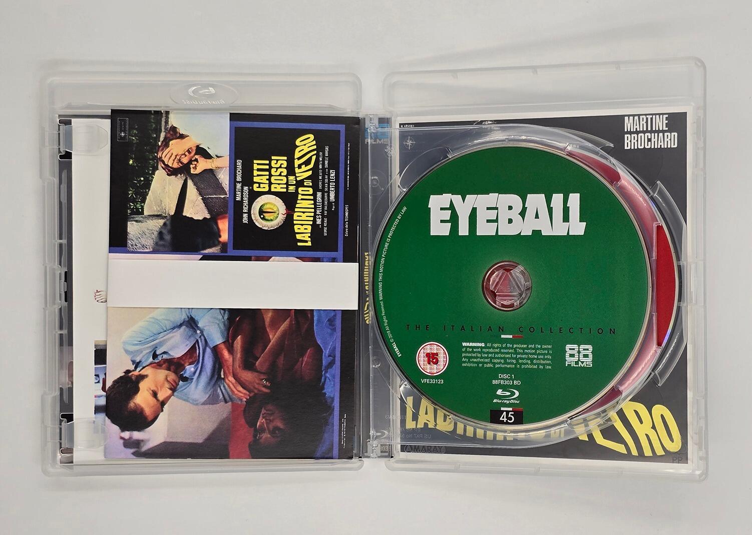 Eyeball - Limited Edition - Slipcover - Blu-Ray (Region B) + DVD (Region 2) - [Pre-owned] - 88 Films - Item Image 5