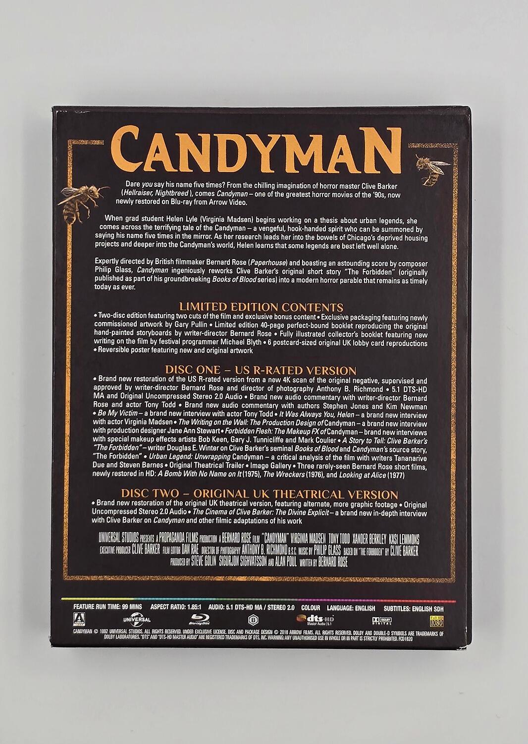 Candyman - Limited Edition - Blu-Ray - Region B - [Pre-owned] - Arrow Video - Item Image 2