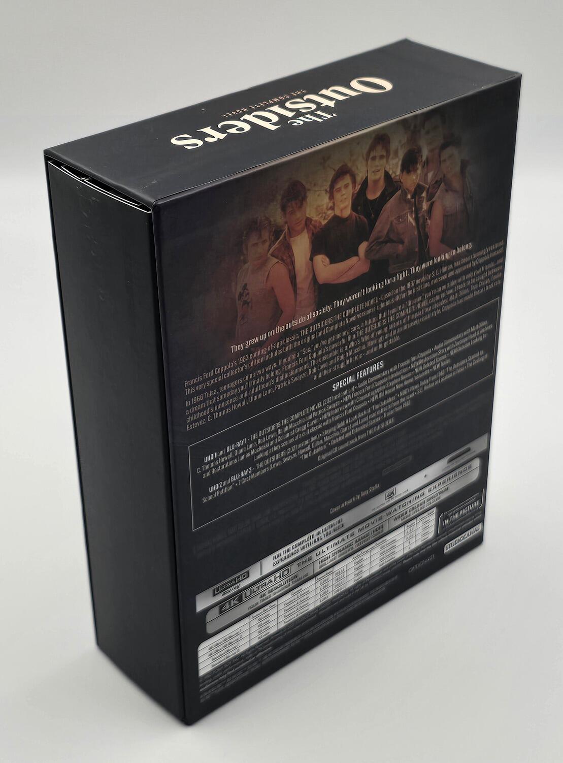 The Outsiders - Collectors Edition - Box Set - 4K UHD (Region Free) + Blu-Ray (Region B) - [Pre-owned] - Studio Canal - Item Image 2