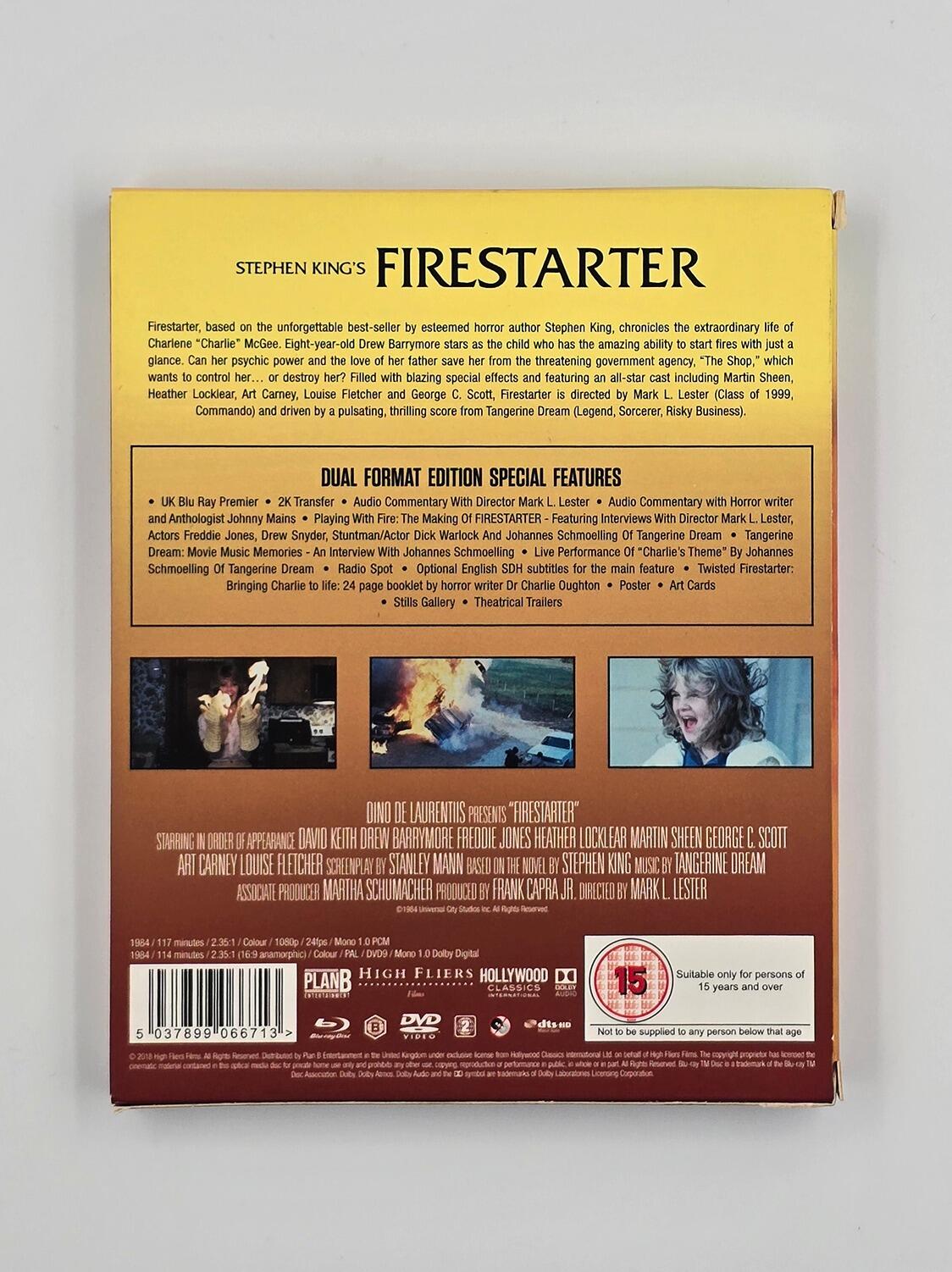 Firestarter - Special Edition -  Blu-Ray (Region B) + DVD (Region 2) - [Pre-owened] -  - Item Image 2