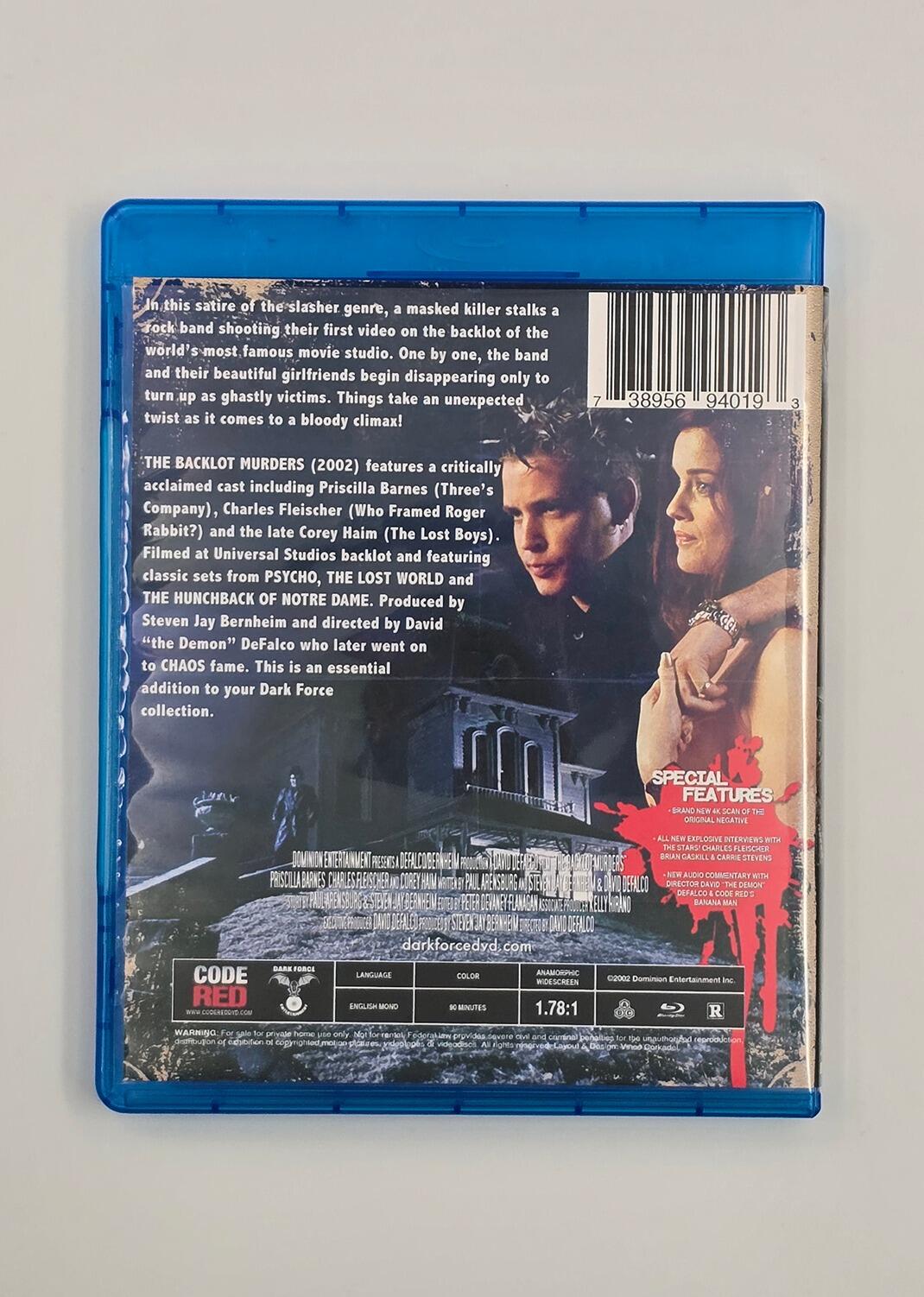 The Backlot Murders - Blu-Ray - Region Free - [Pre-owned] - Code Red - Item Image 2