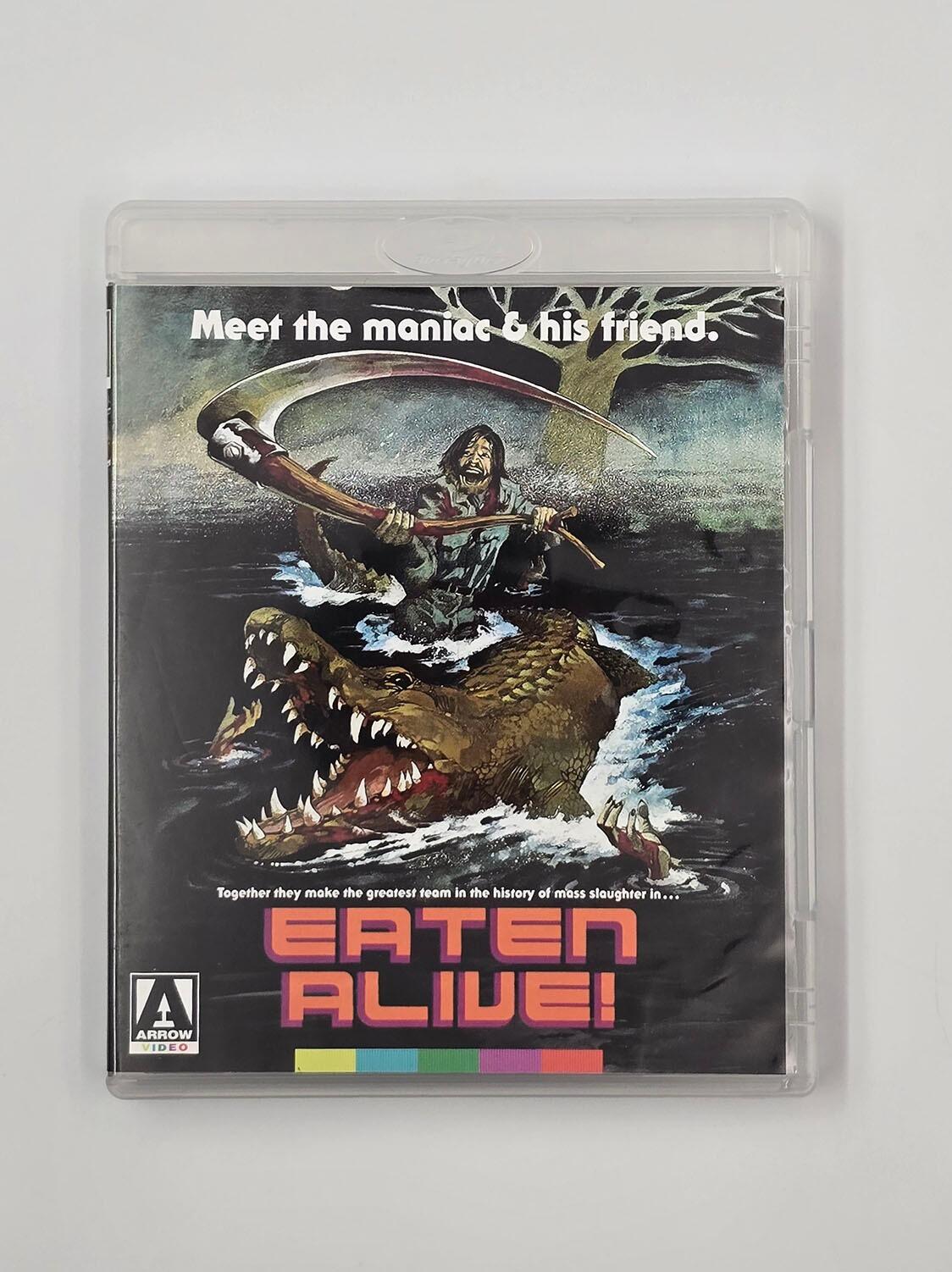 Eaten Alive (AKA Death Trap) - Blu-Ray  (Region A+B) + DVD (Region 1+2) - [Pre-owned] - Arrow Video - Item Image 1