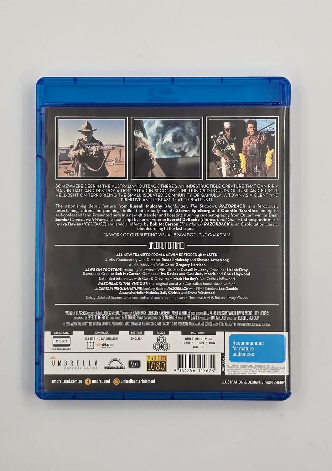 Razorback - Blu-Ray - Region Free - [Pre-owned] - Umbrella Entertainment - Item Image 2