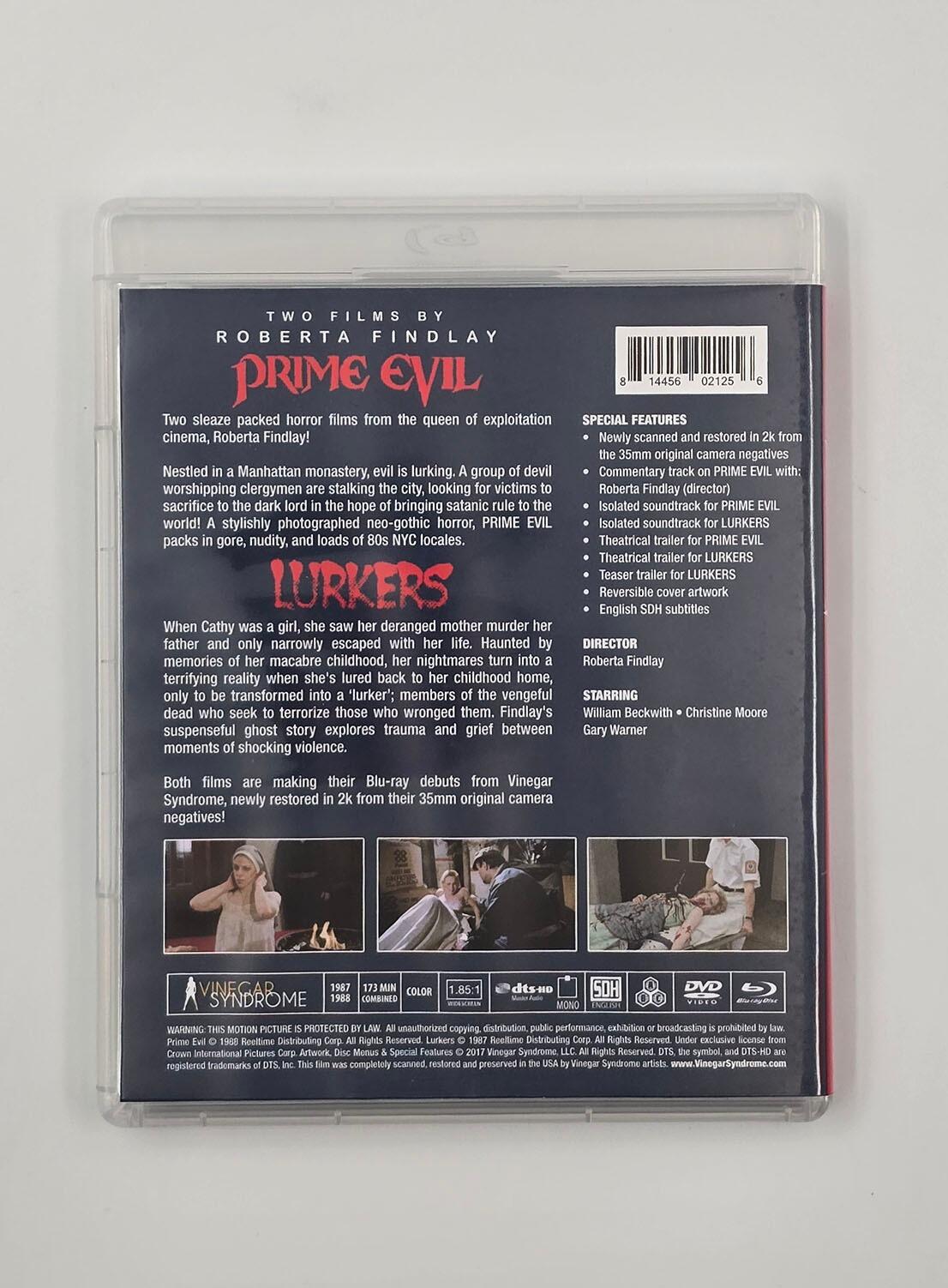Prime Evil / Lurkers - Blu-Ray + DVD - Region Free - [Pre-owned] - Vinegar Syndrome - Item Image 2