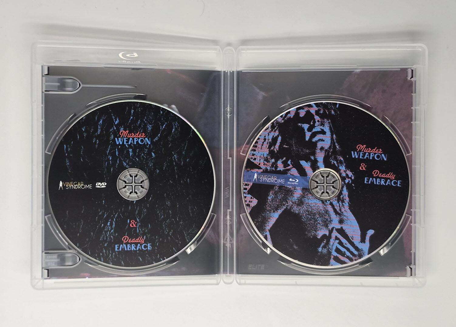 Murder Weapon/Deadly Embrace- Slipcover - Blu-Ray + DVD - Region Free - [Pre-owned] - Vinegar Syndrome - Item Image 5