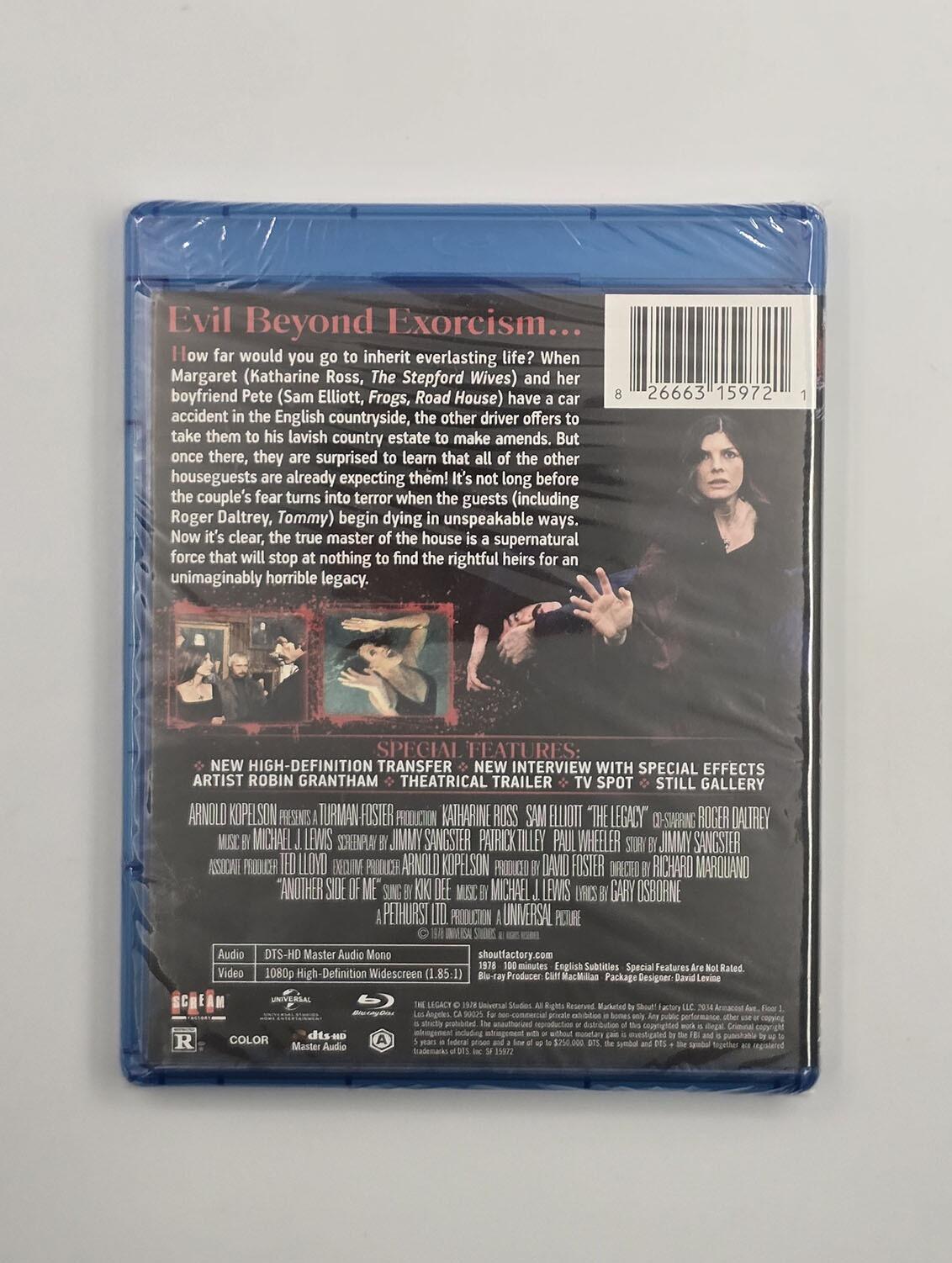 The Legacy - Blu-Ray - Region A - [New] - Shout! Factory - Item Image 2