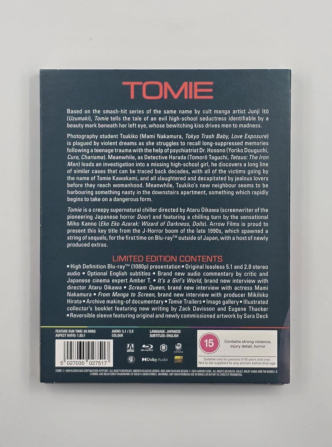 Tomie - Slipcover - Blu-Ray - Region B - [Pre-owned] - Arrow Video - Item Image 2