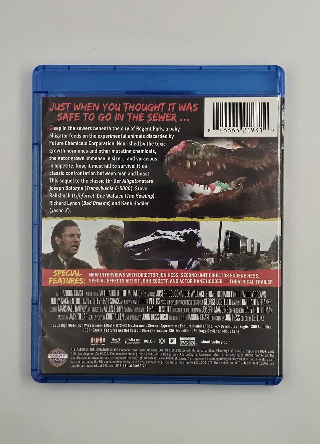 Alligator II: The Mutation - Blu-Ray - Region A - [Pre-owned] - Shout! Factory - Item Image 2