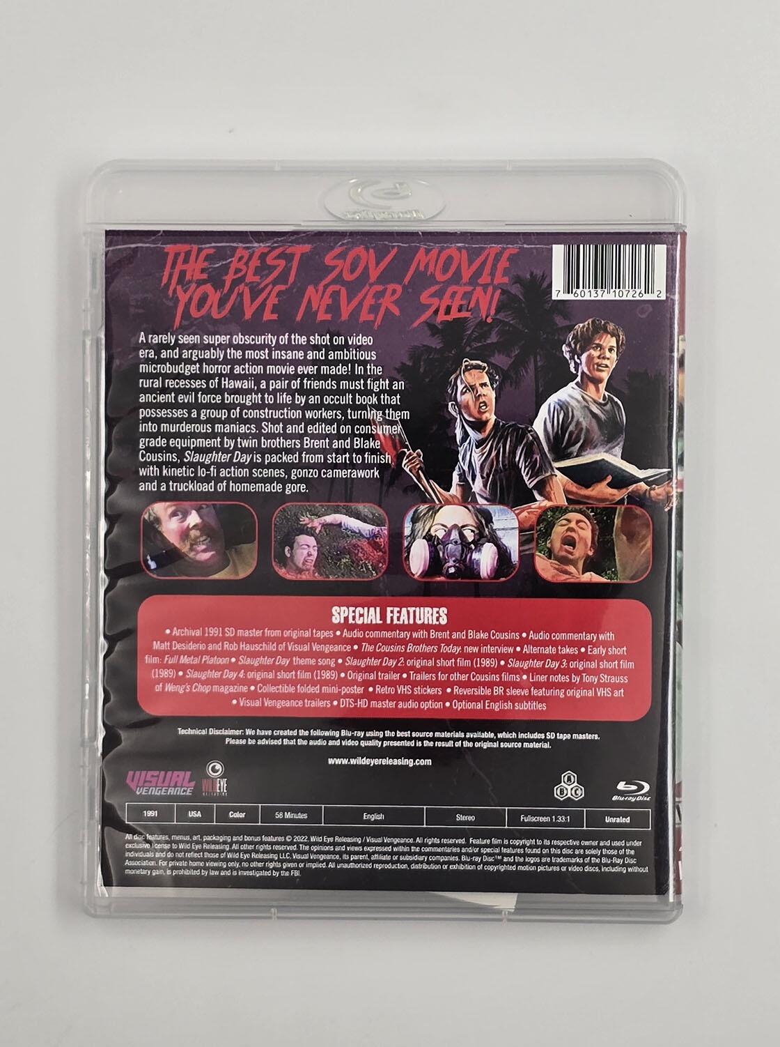 Slaughter Day - Slipcover - Blu-Ray - Region Free - [Pre-owned] - Visual Vengeance - Item Image 4