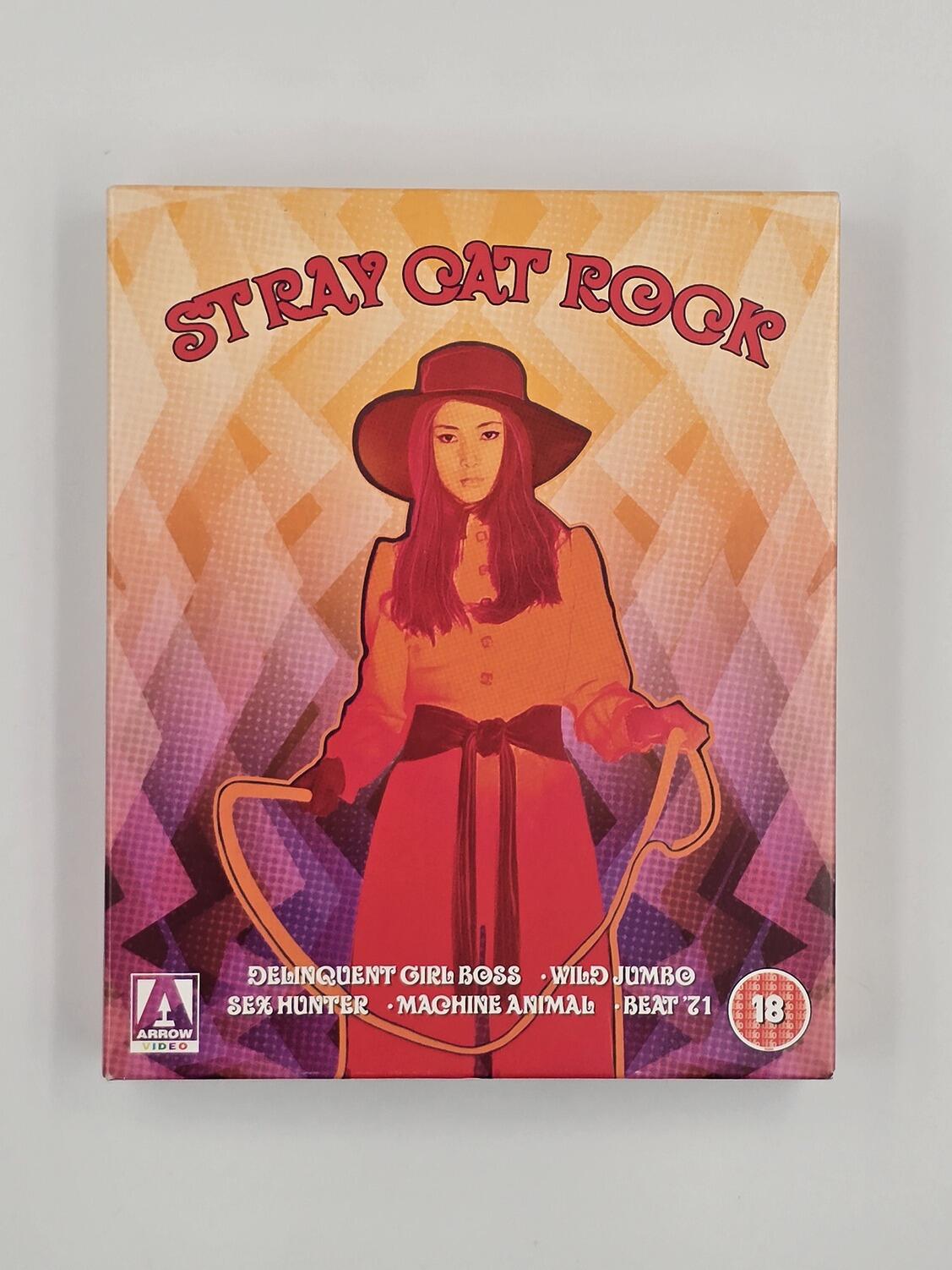 Stray Cat Rock - Limited Edition - Box Set - Blu-Ray (Region B) + DVD (Region 2) - [Pre-owned] - Arrow Video - Item Image 1