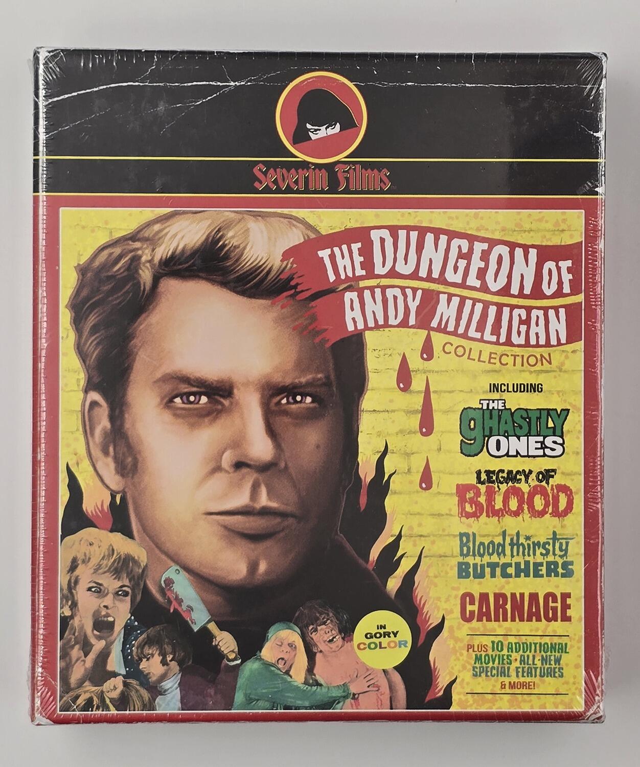 The Dungeon of Andy Milligan - Boxset - Blu-Ray - Region Free - [New] - Severin - Item Image 1