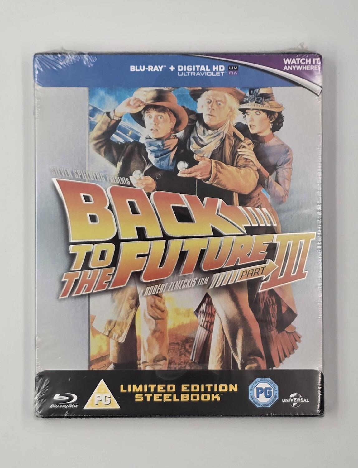 Back to the Future Part III - Steelbook - Blu-Ray - Region Free - [New] - Universal - Item Image 1