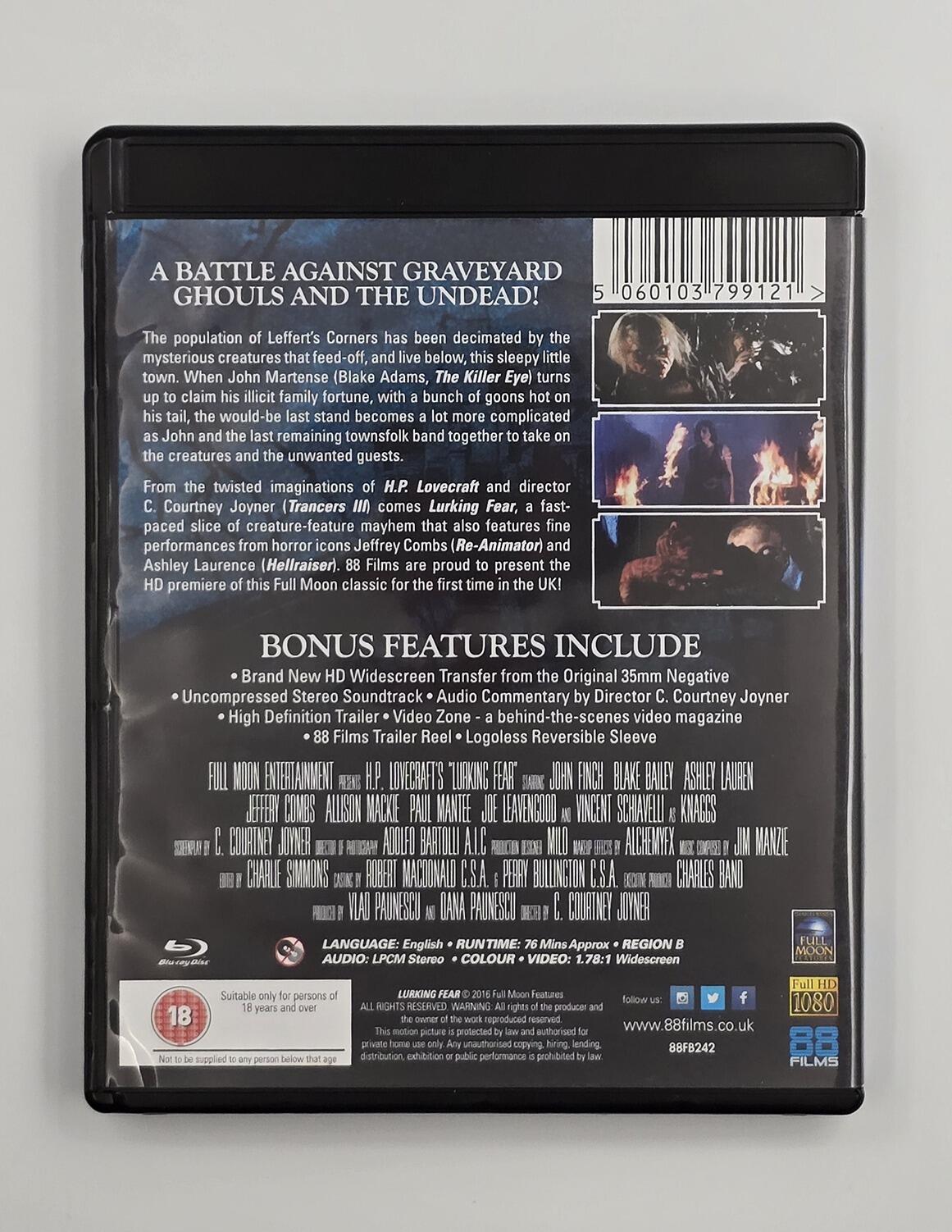 Lurking Fear - Blu-Ray - Region B - [Pre-owned] - 88 Films - Item Image 2
