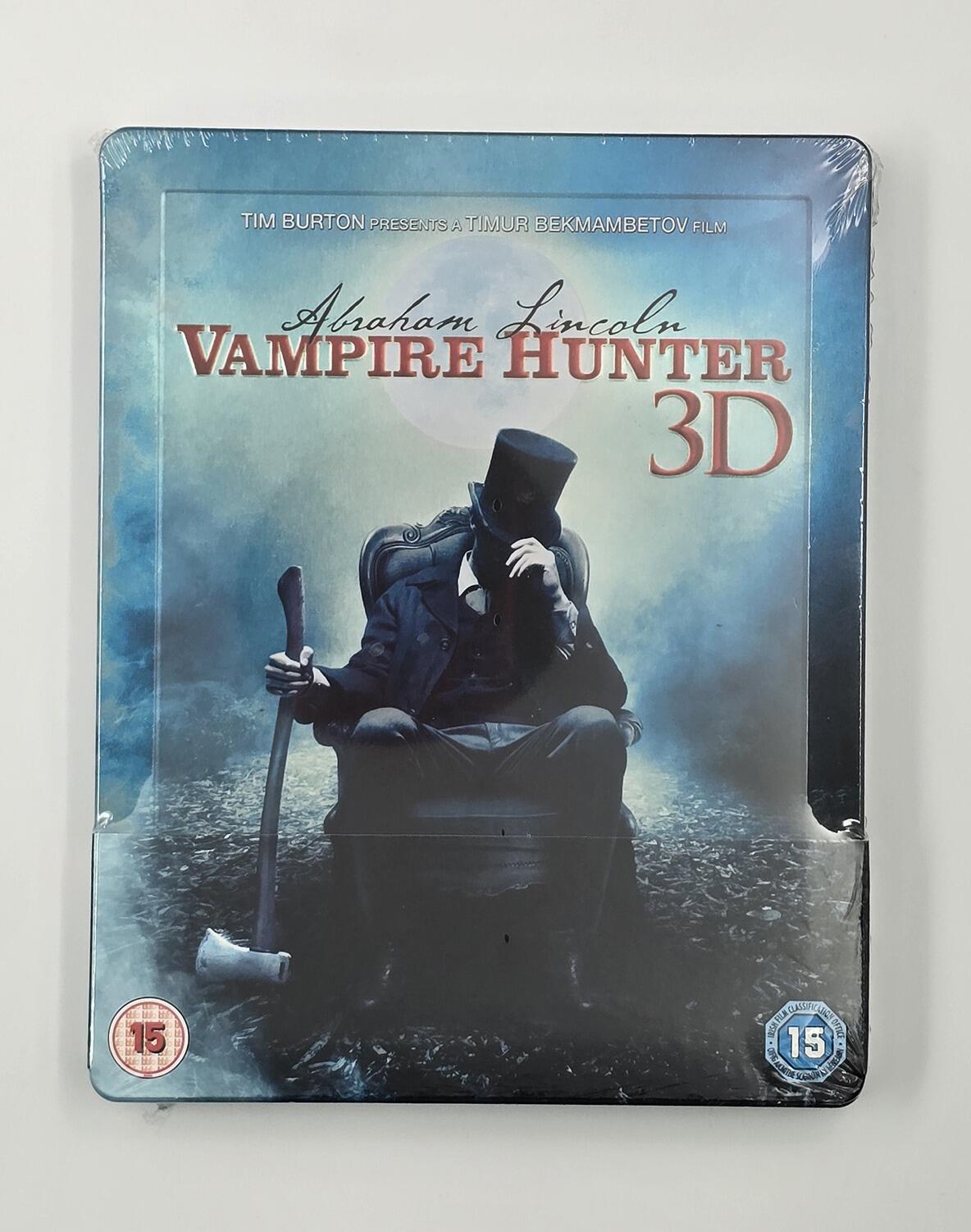 Abraham Lincoln: Vampire Hunter 3D - Steelbook - Blu-Ray - Region Free - [New] - Twentieth Century Fox - Item Image 1
