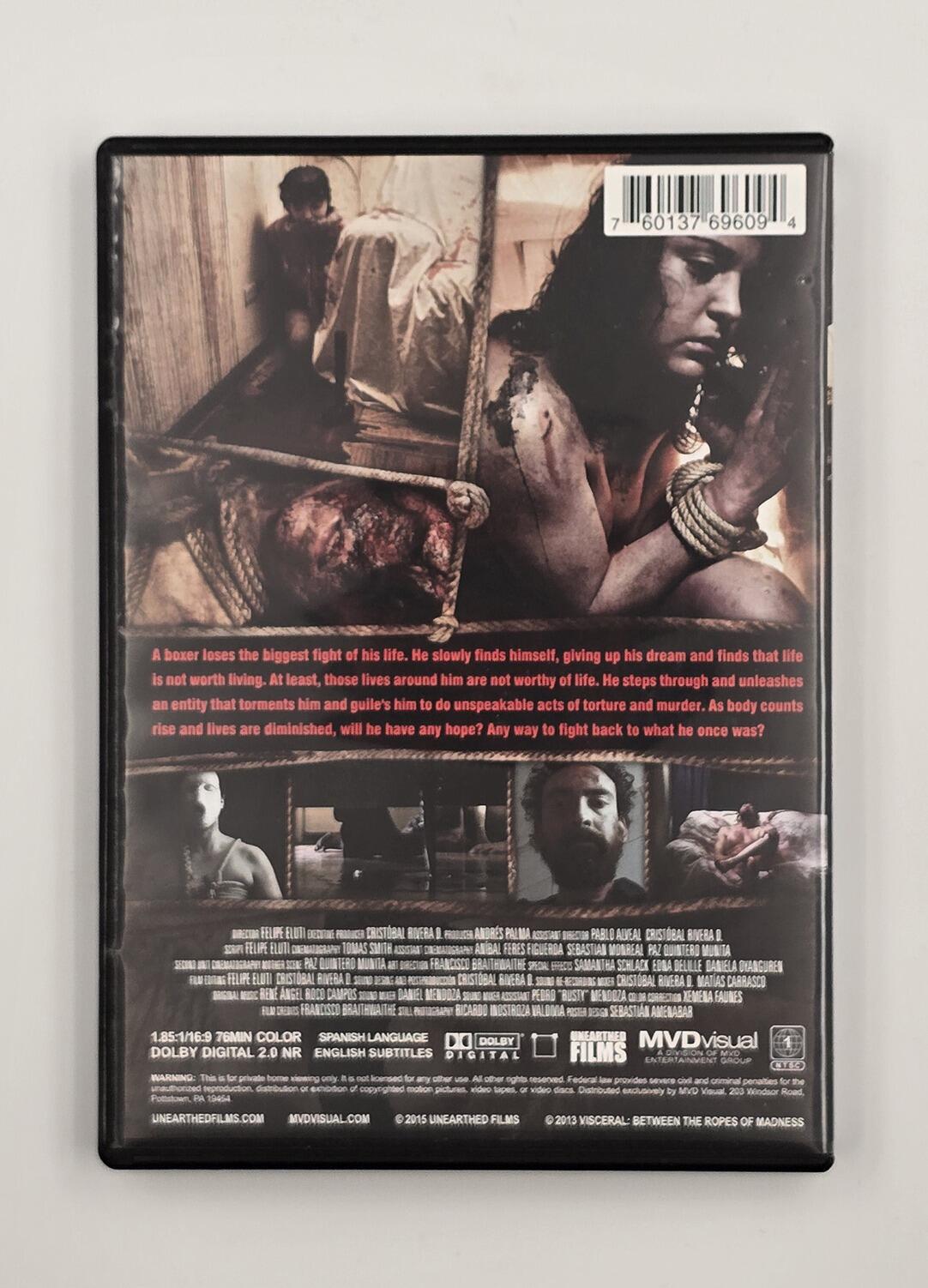Visceral: Between the Ropes of Madness - DVD - Region 1 - [Pre-owned] - Unearthed Films - Item Image 2